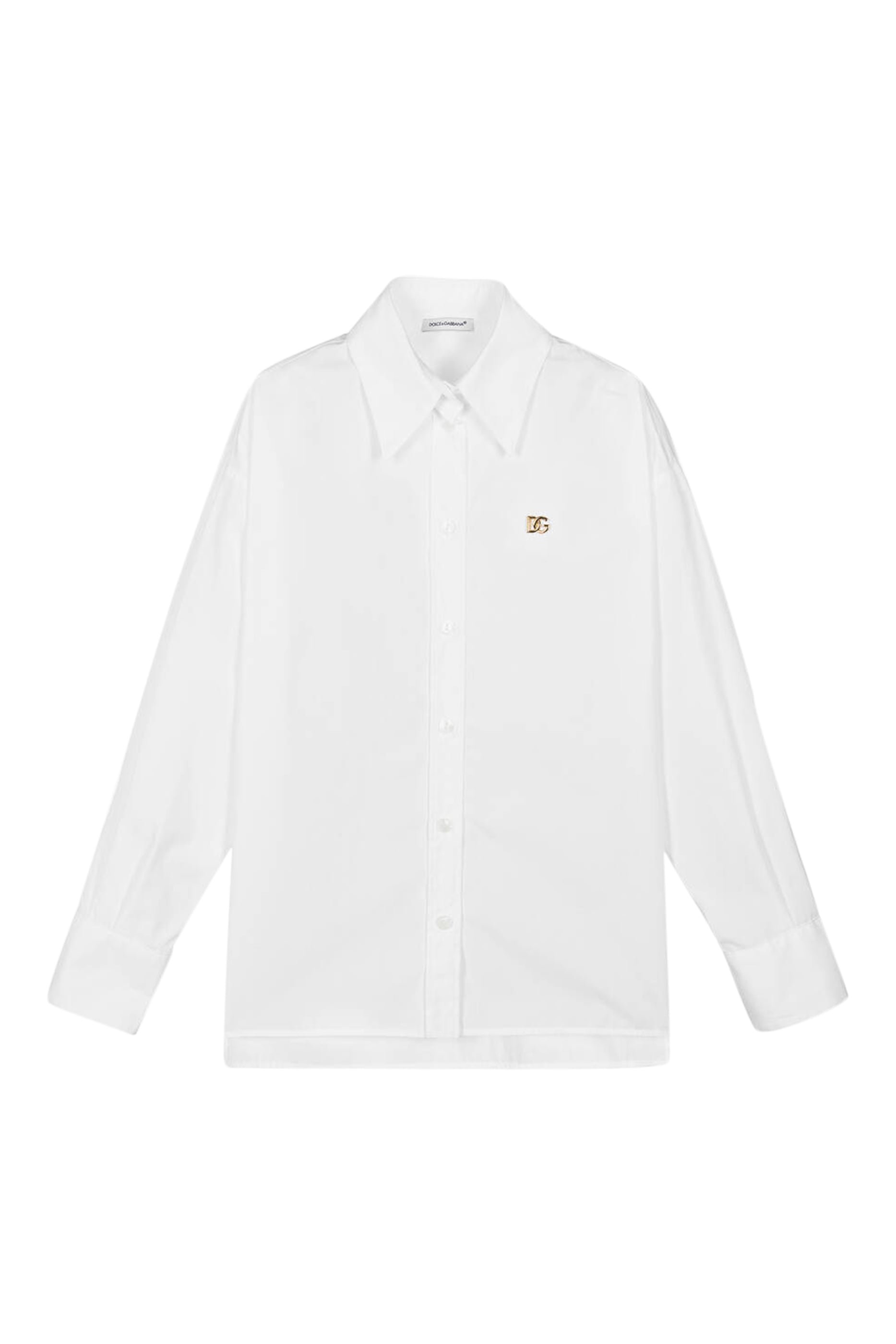 Kids Poplin Oversized Shirt