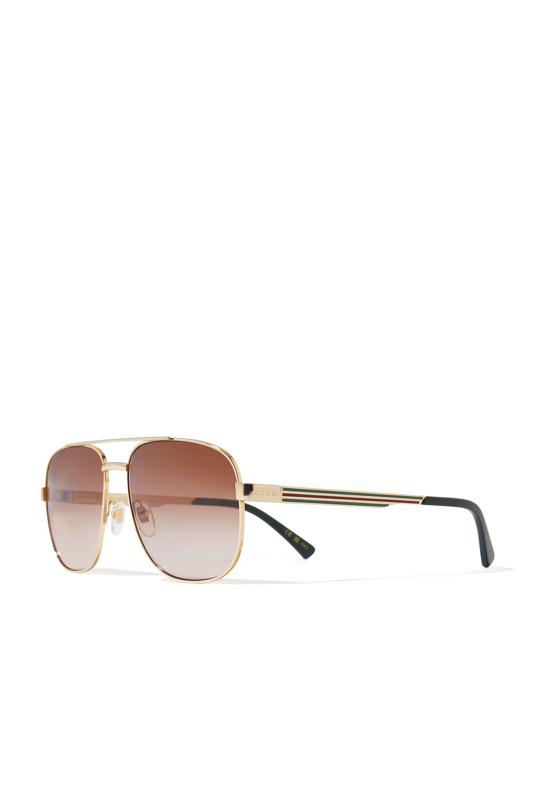 Navigator Frame Metal Sunglasses