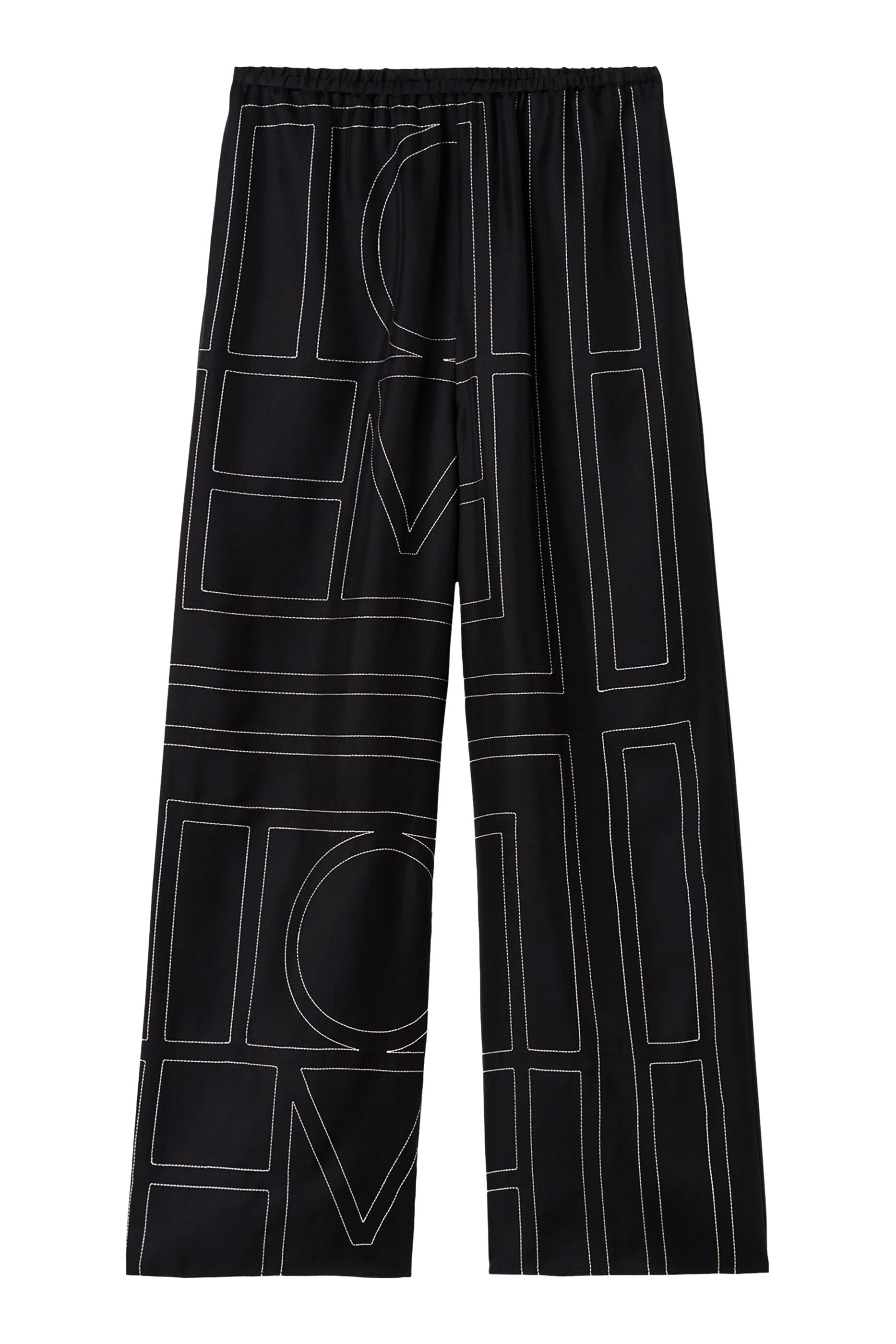 Monogram Silk Bottoms