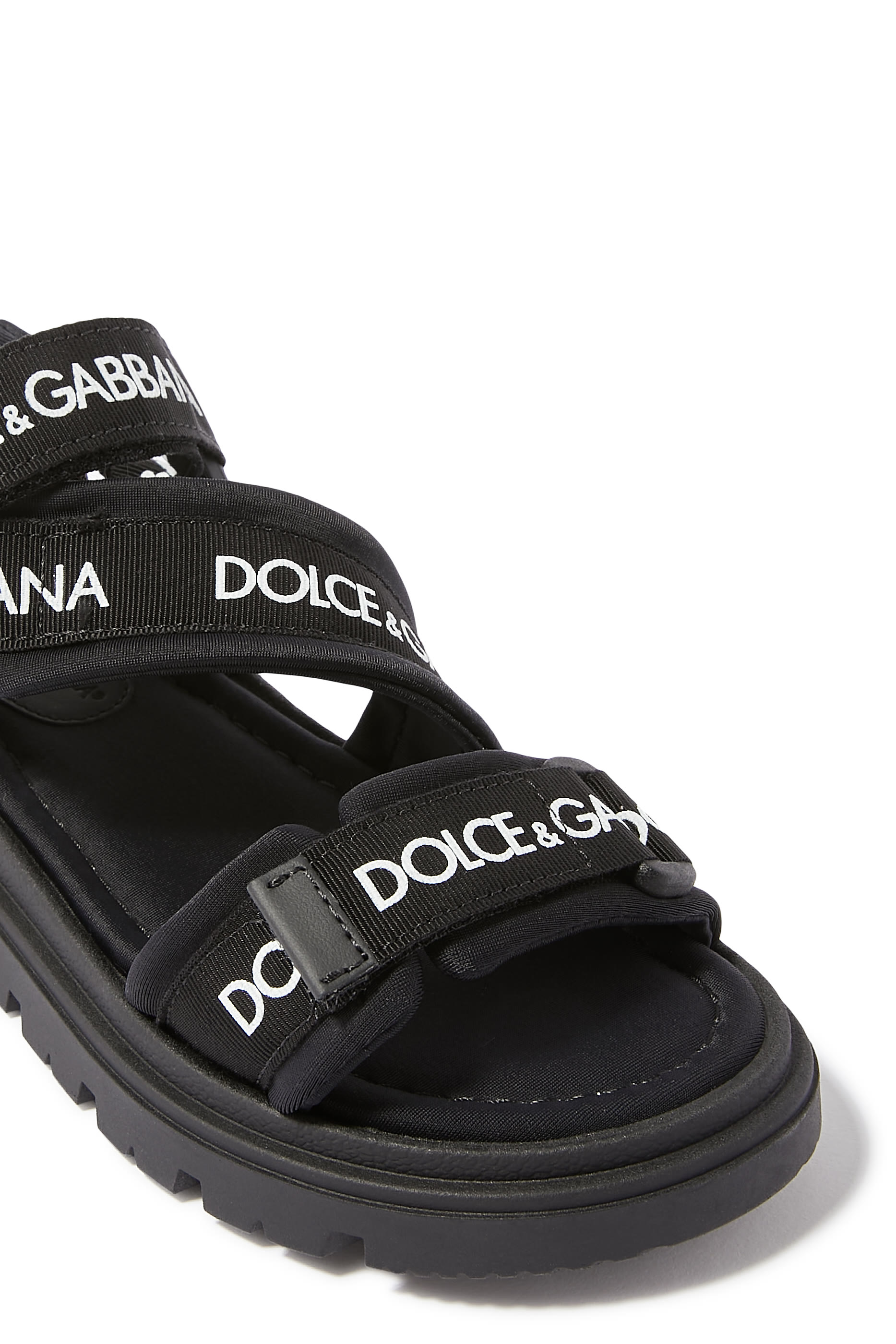 Kids Strappy Grosgrain Sandals