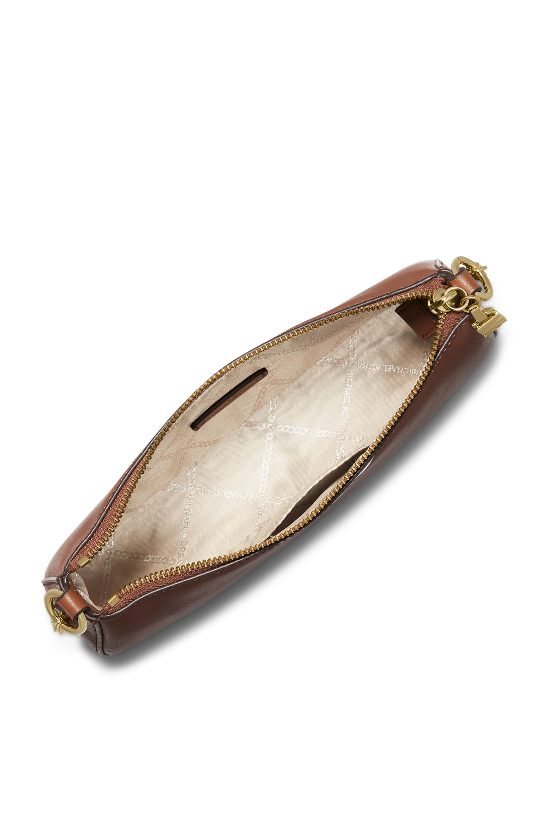 Empire Medium Leather Chain-Link Pochette
