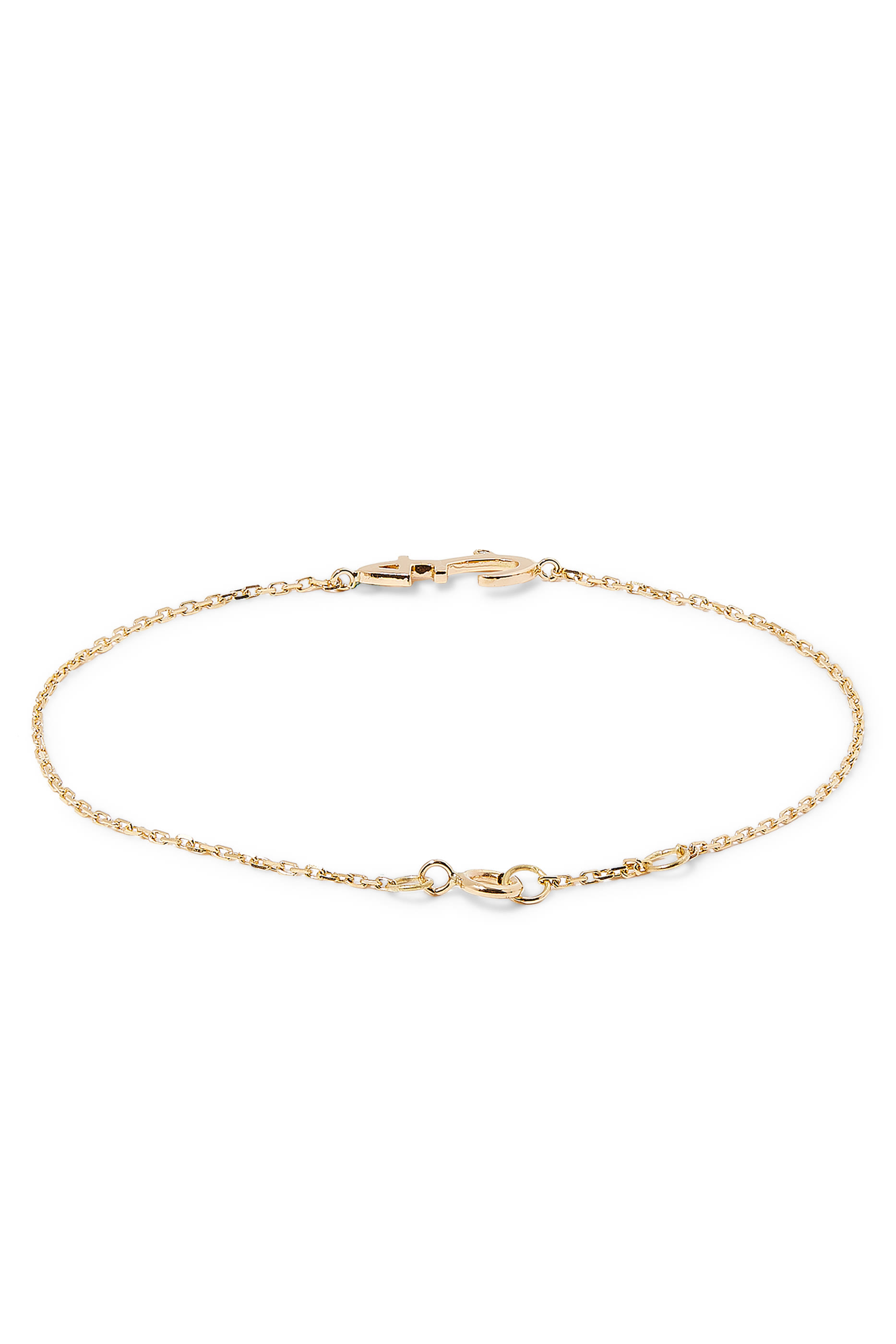 Hob Bracelet, 18k Yellow Gold & Diamonds