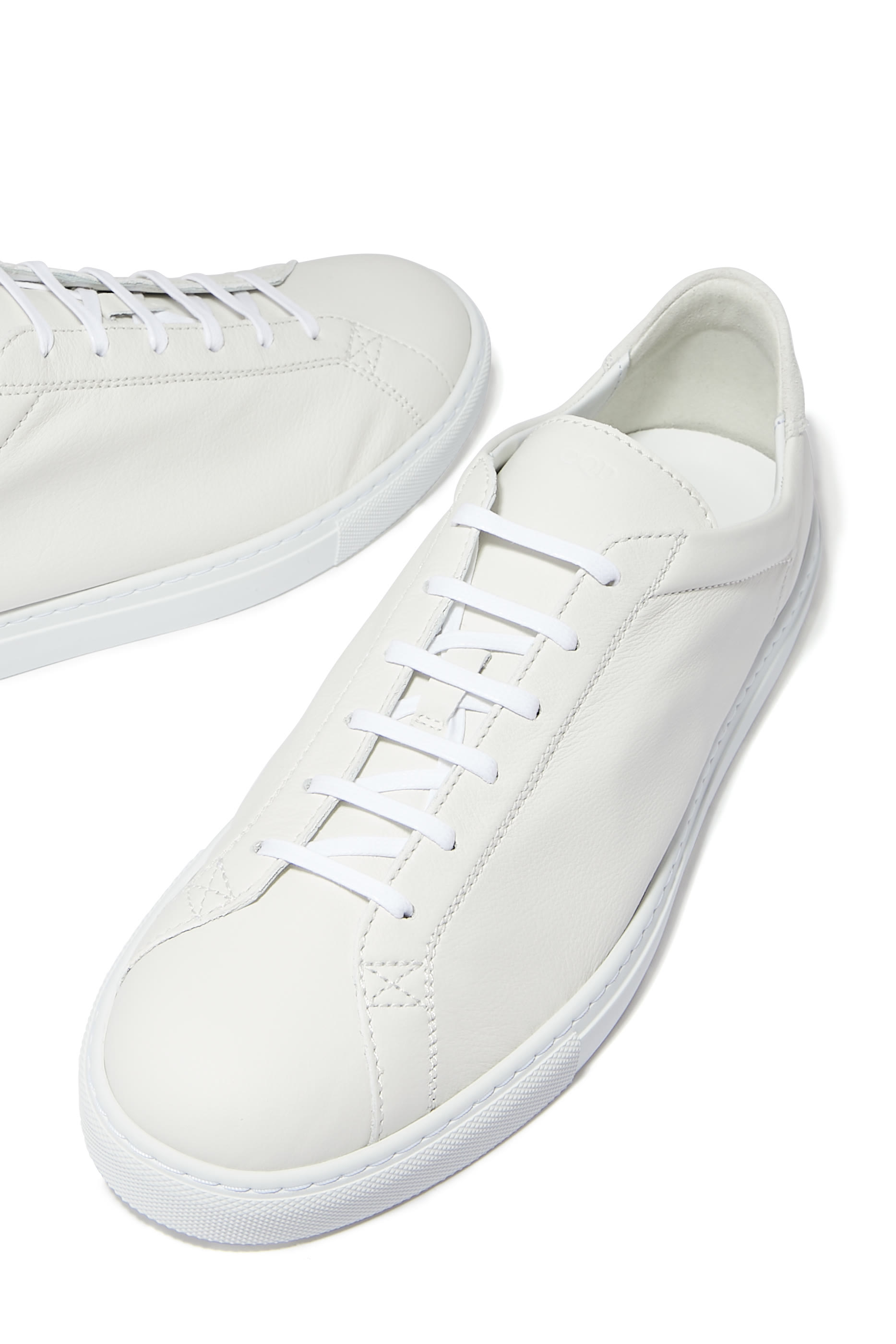Racquet Leather Sneakers