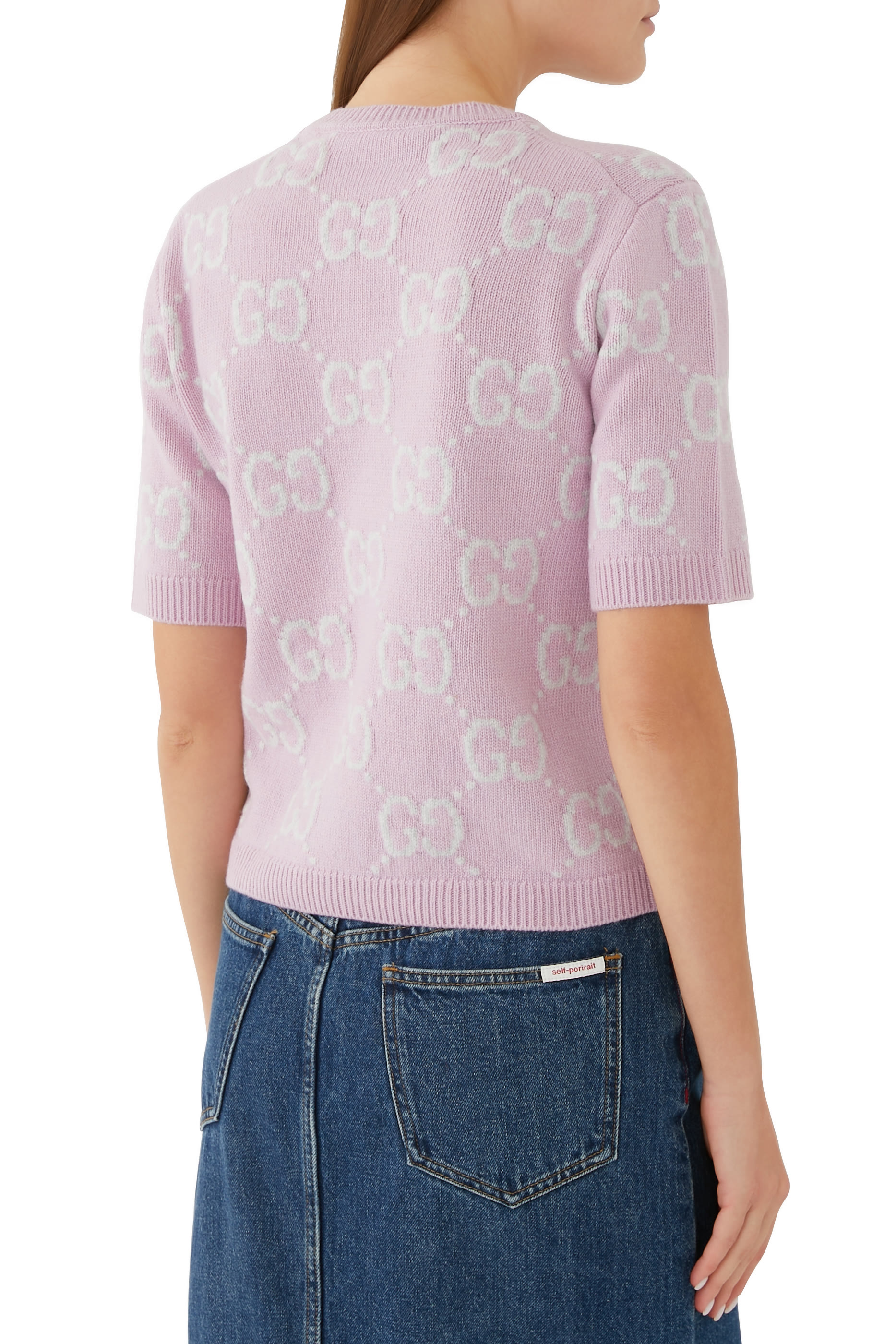GG Knit Wool Top