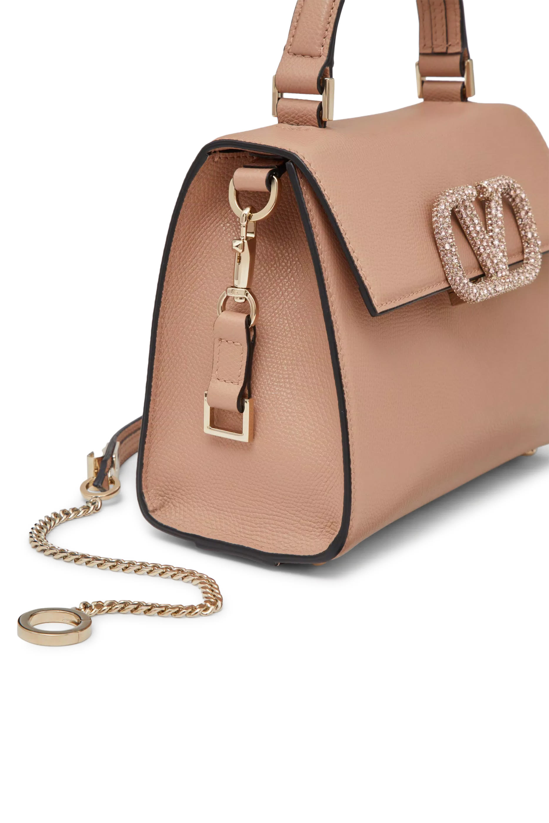 Small VSling Handbag with Jewel Logo 