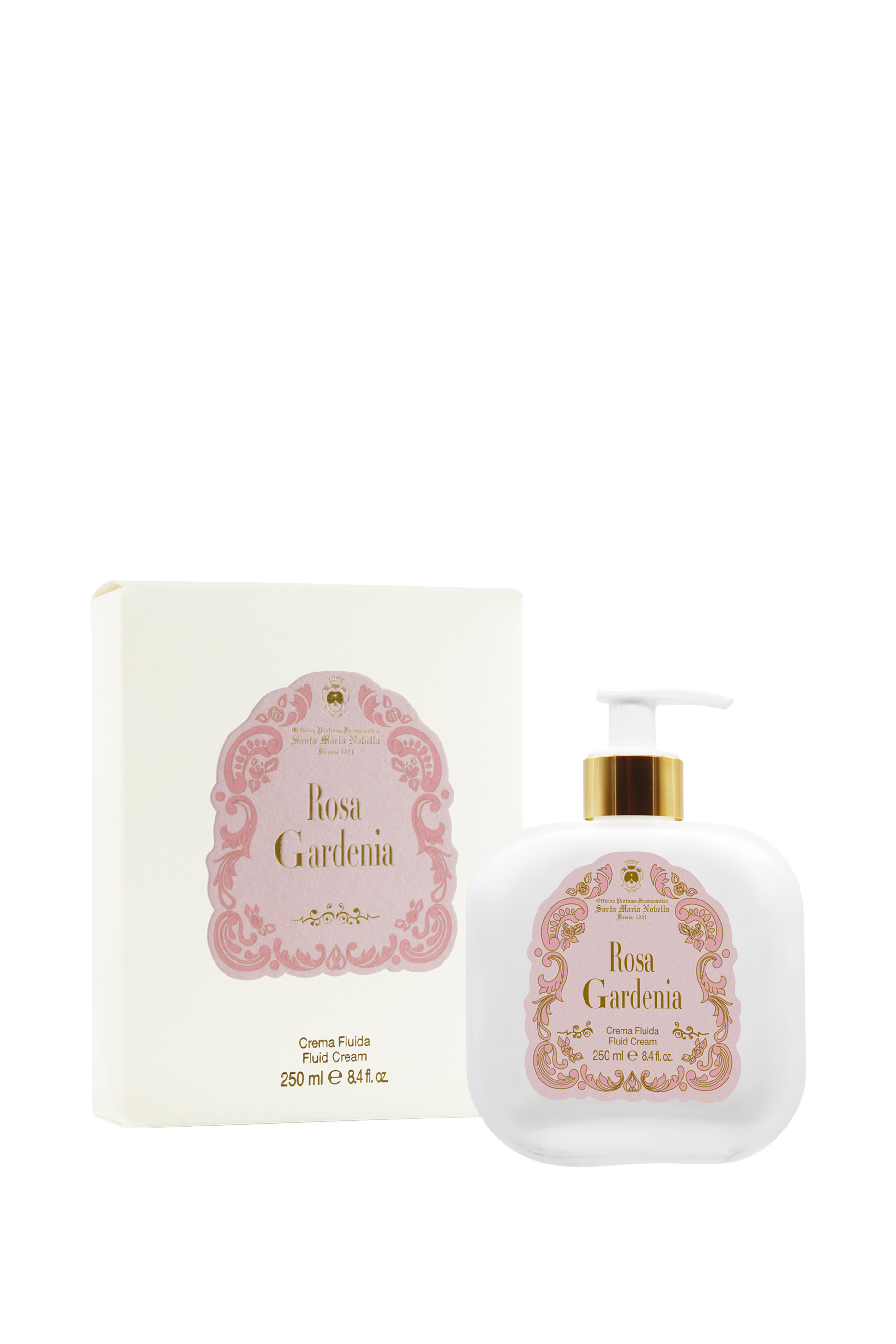 Rosa Gardenia Fluid Body Cream