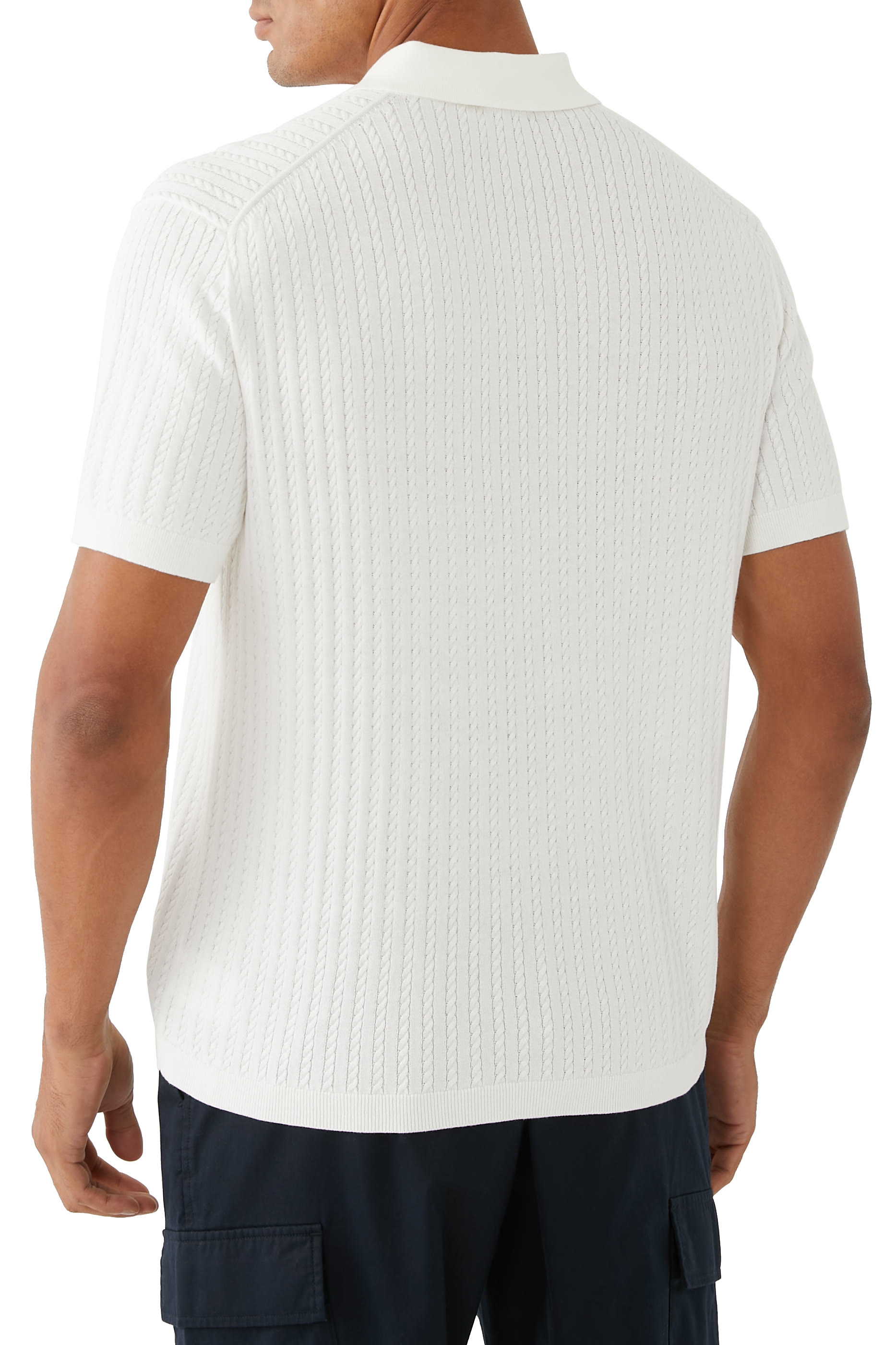 Knitted Polo Shirt