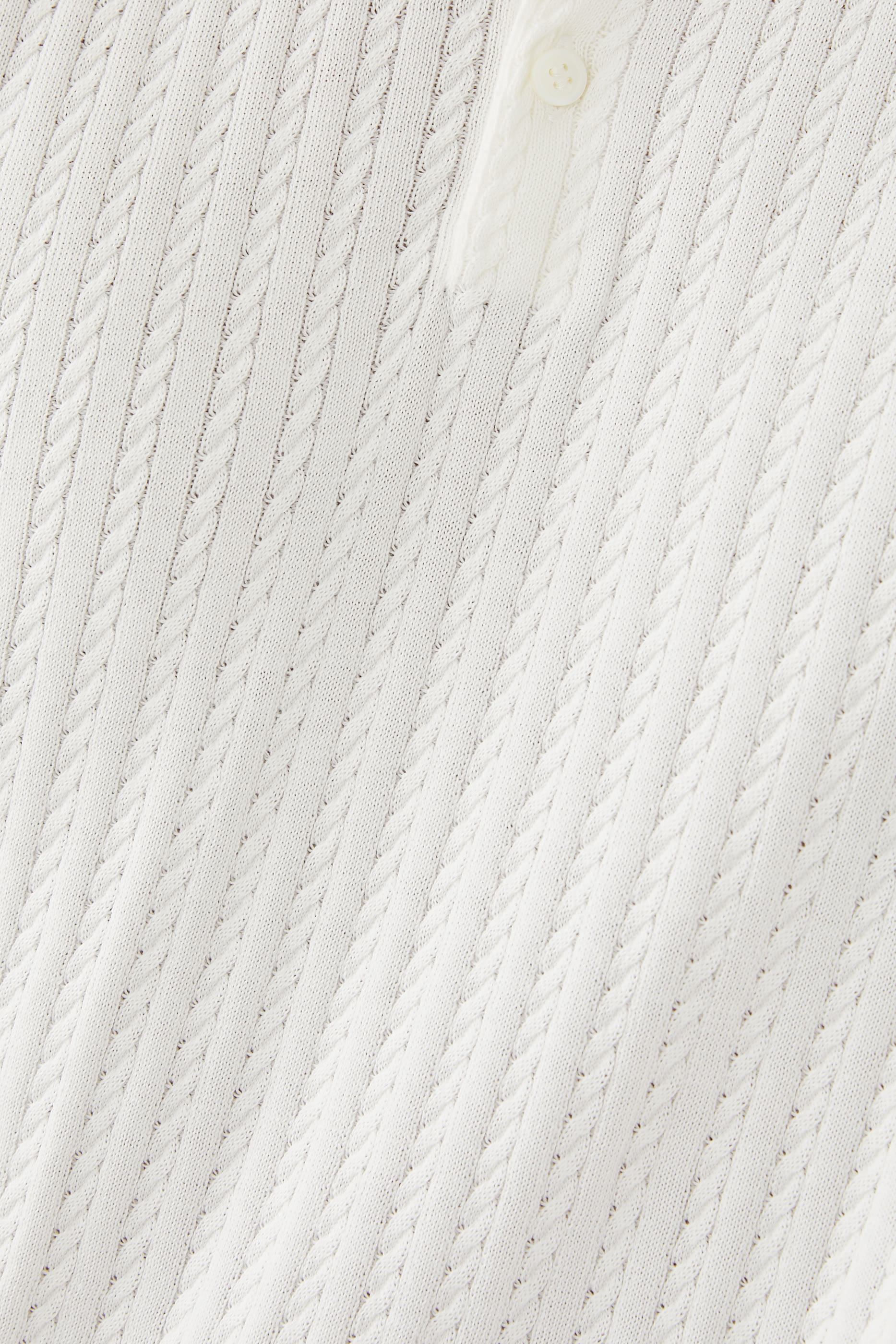 Knitted Polo Shirt