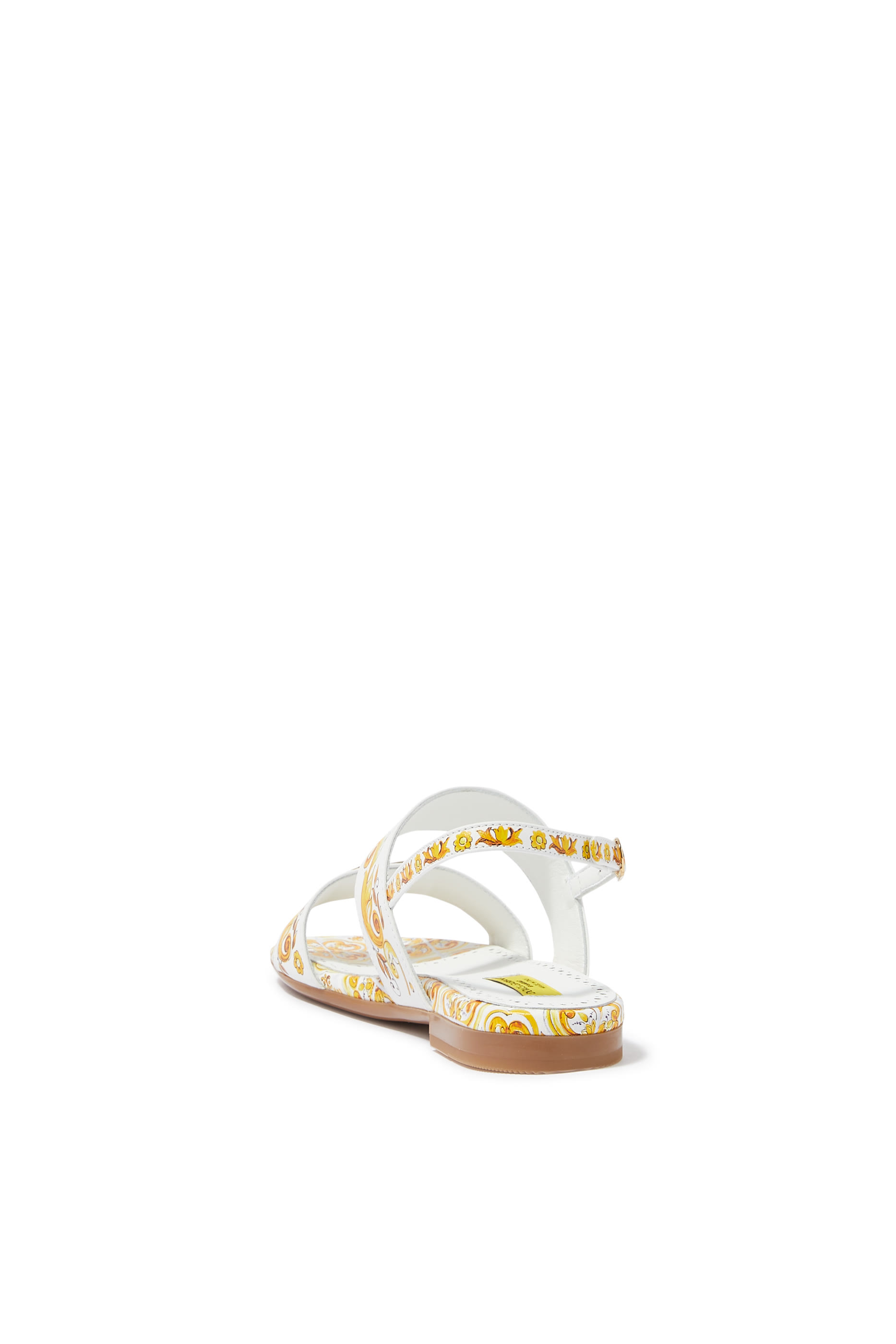 Kids Printed Slip-On Flat Sandals