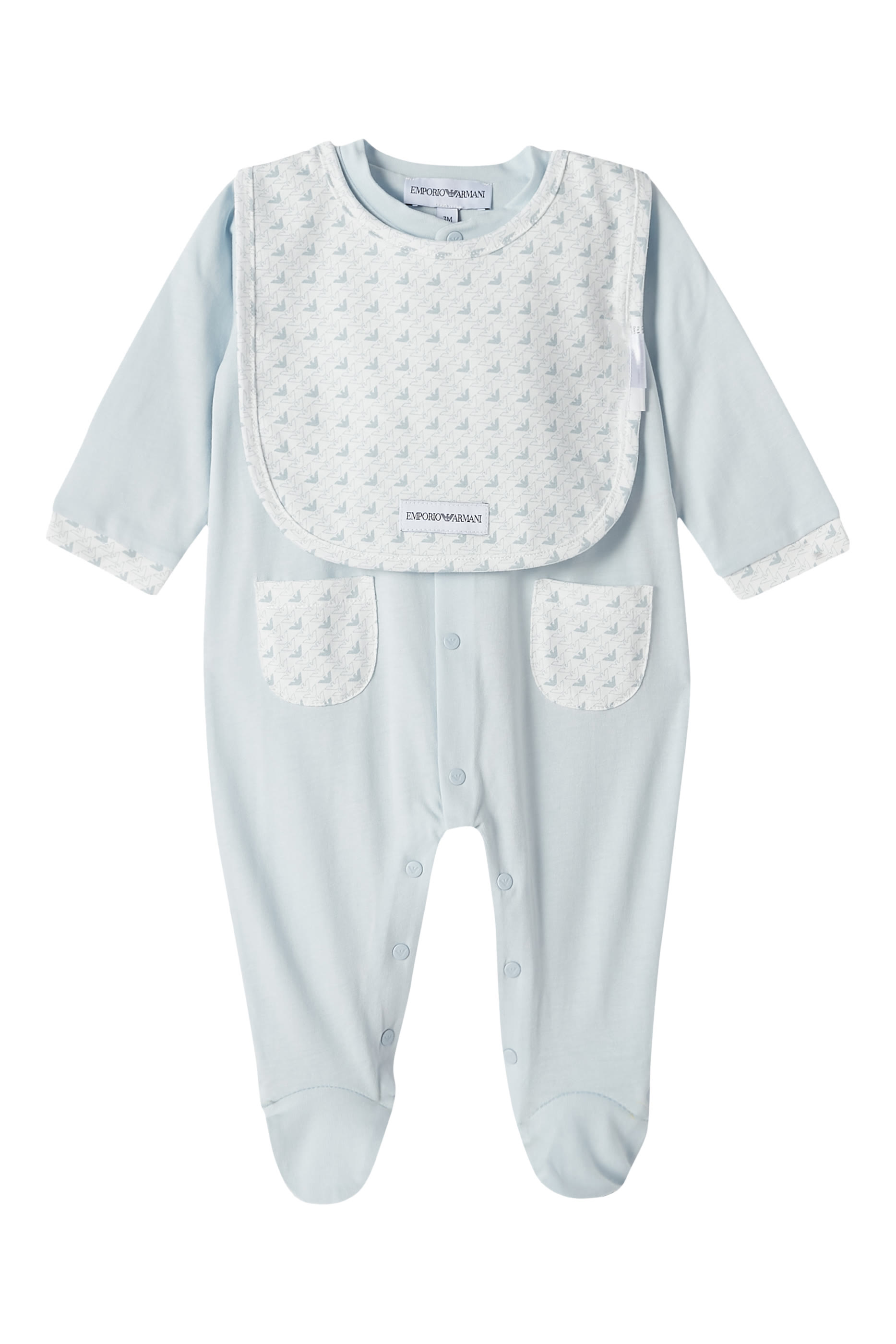 Kids Logo Jumpsuit & Bib Set