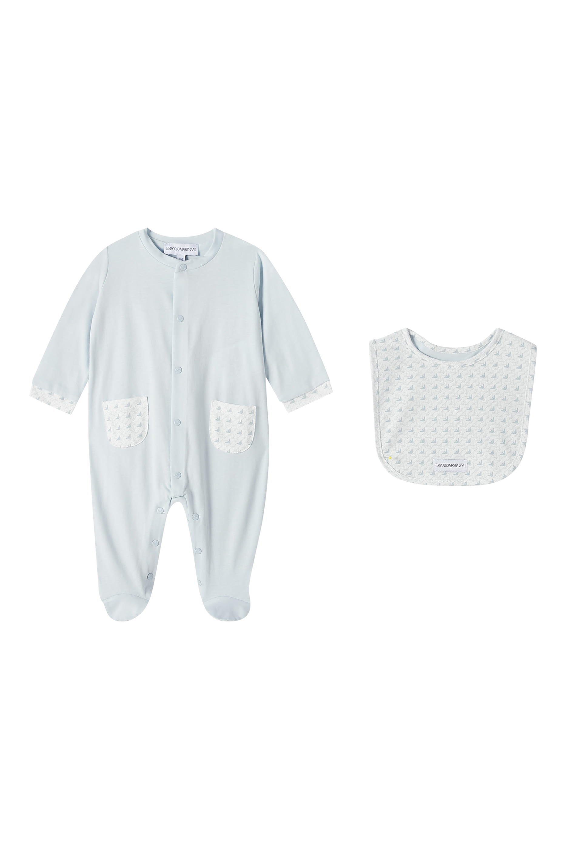 Kids Logo Jumpsuit & Bib Set