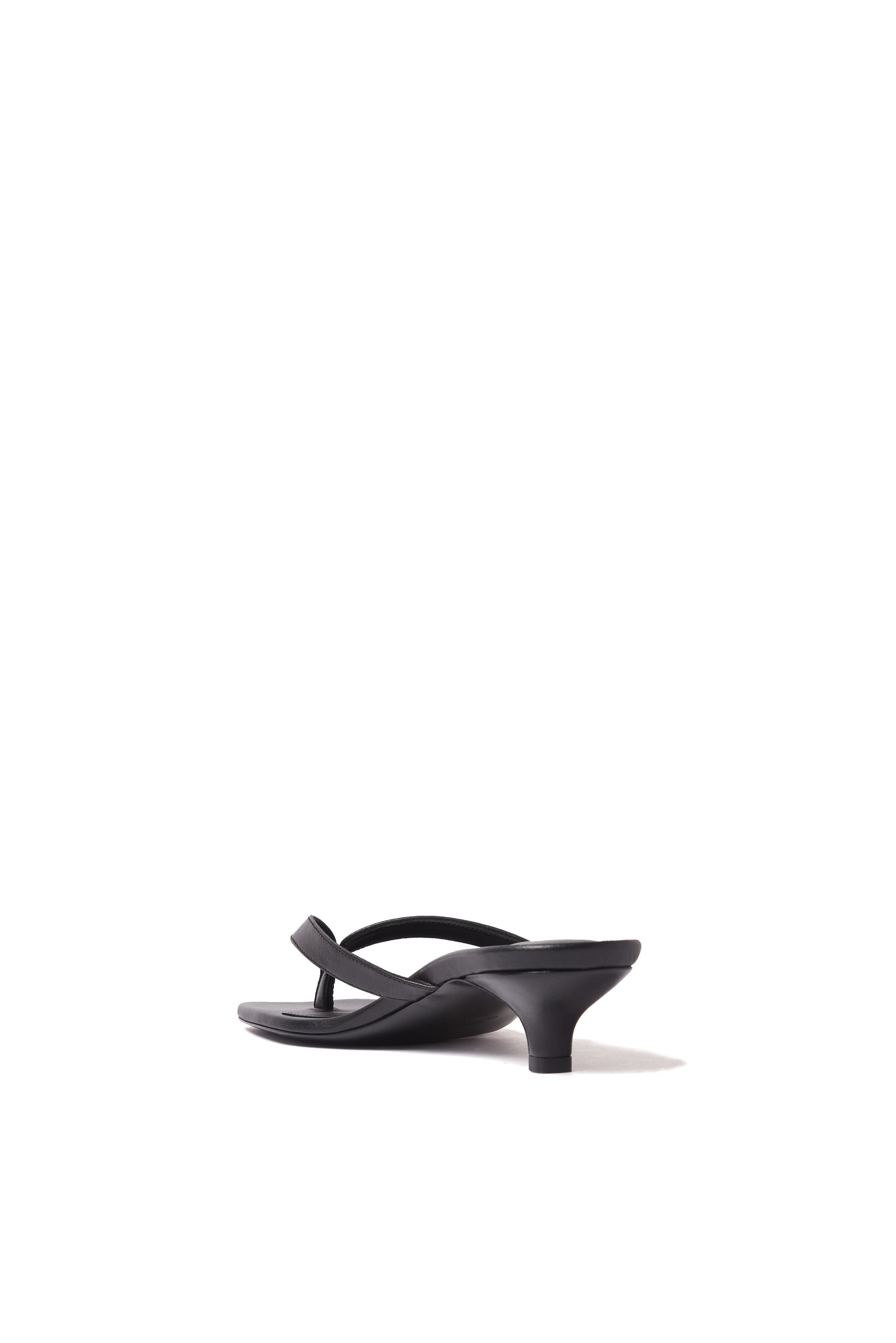 Leather Heeled Flip Flops 35