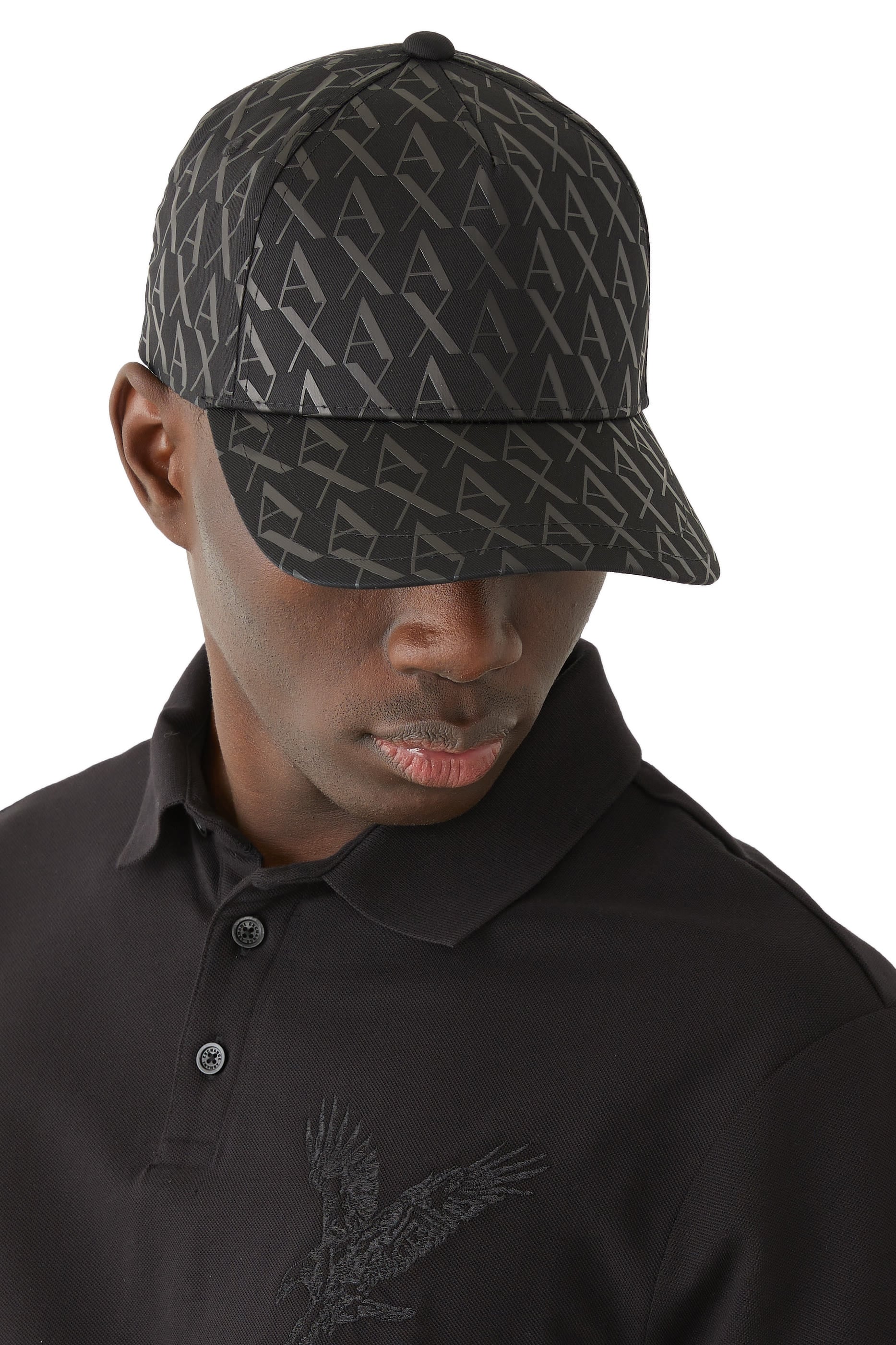 All-Over AX Logo Baseball Hat