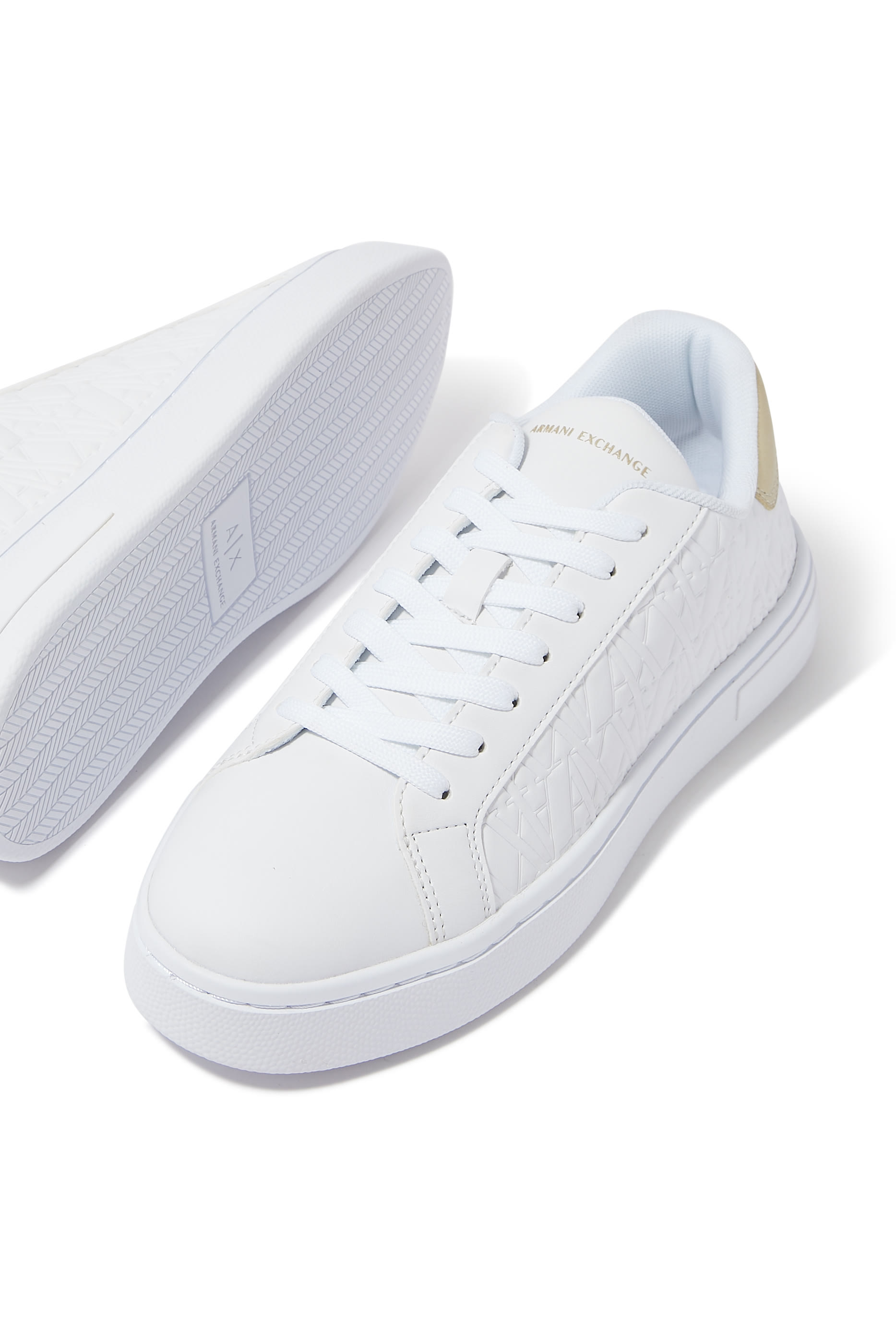  All-Over AX Logo Sneakers 