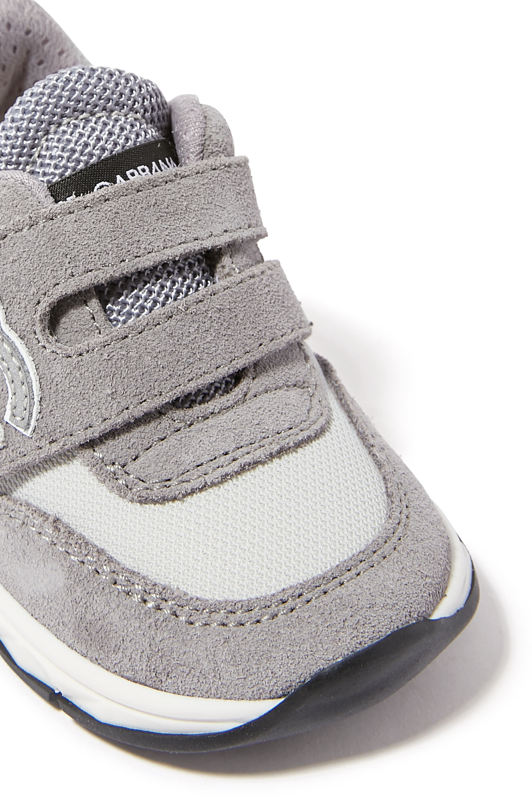 Baby Logo Mixed-Material Sneakers