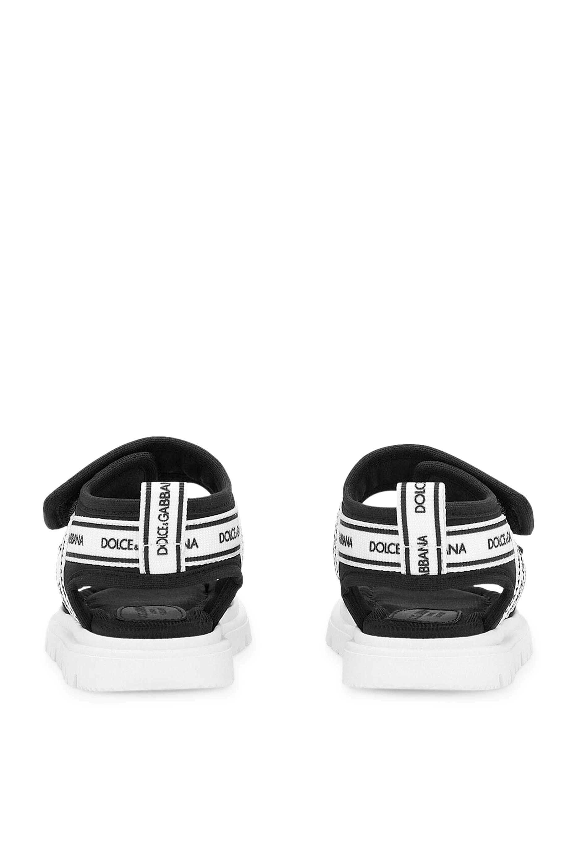Kids Rubberized 3D Logo-Print Sandals