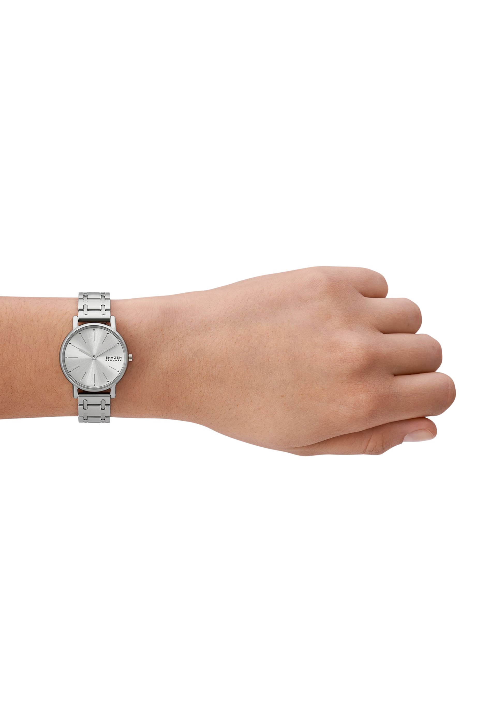 Signatur Lille Two-Hand Stainless Steel Bracelet Watch