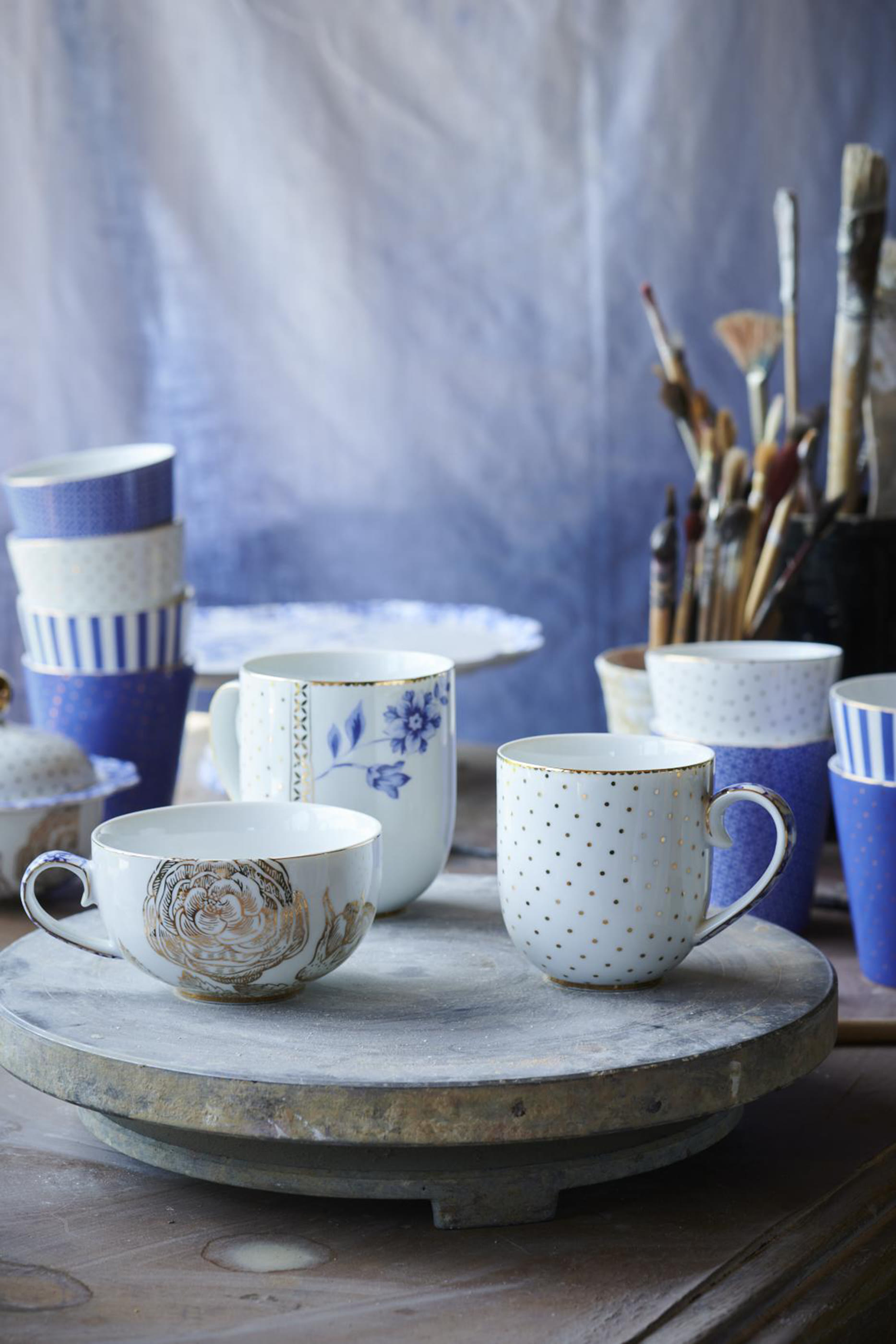 Royal White Large Mug