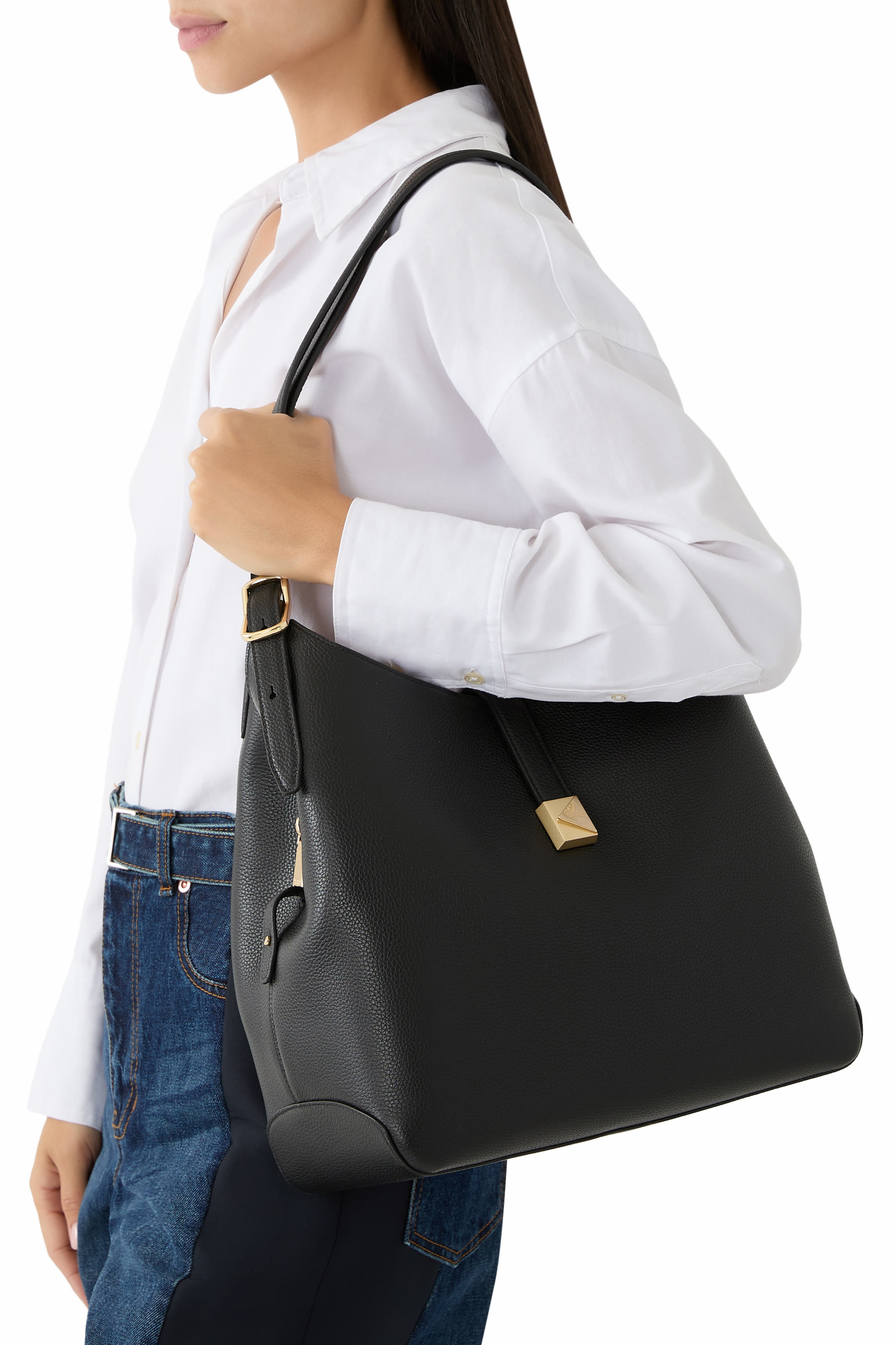 Deco Large Shoulder Bag