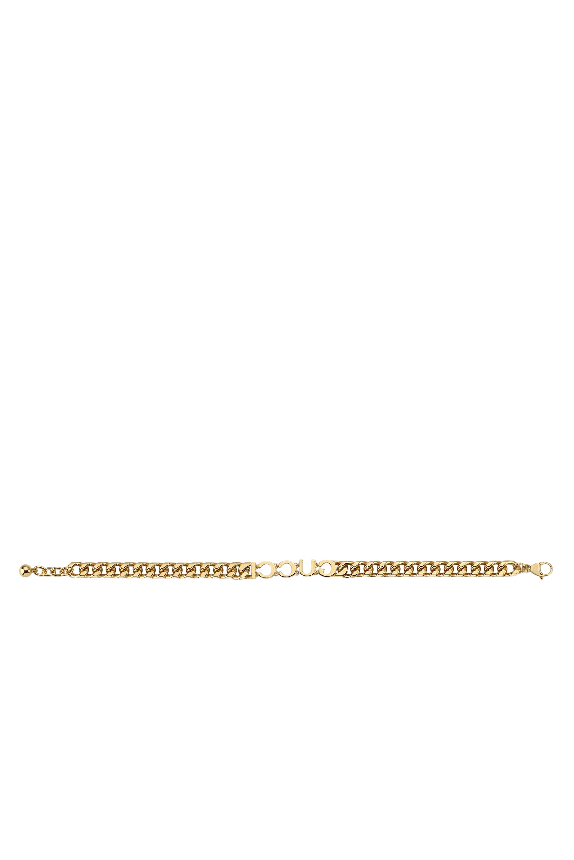 Chain Brcelet with Gucci Script