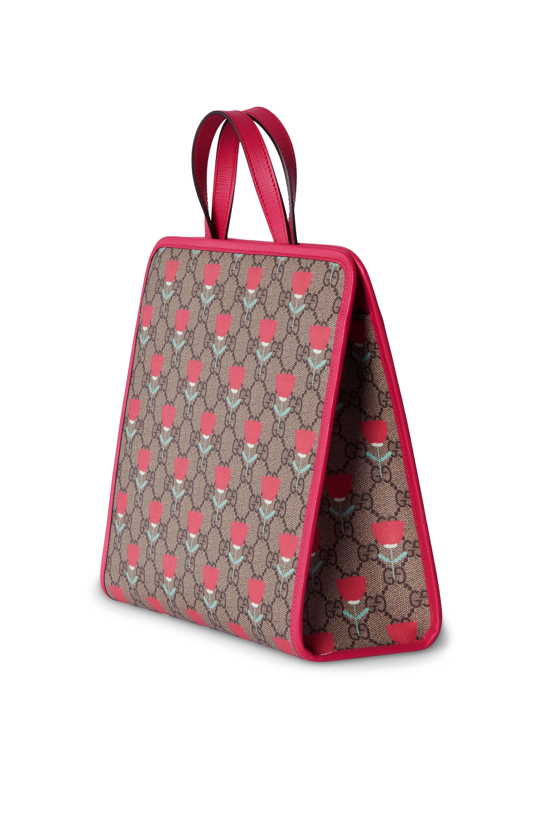Kids Flower Print Tote Bag