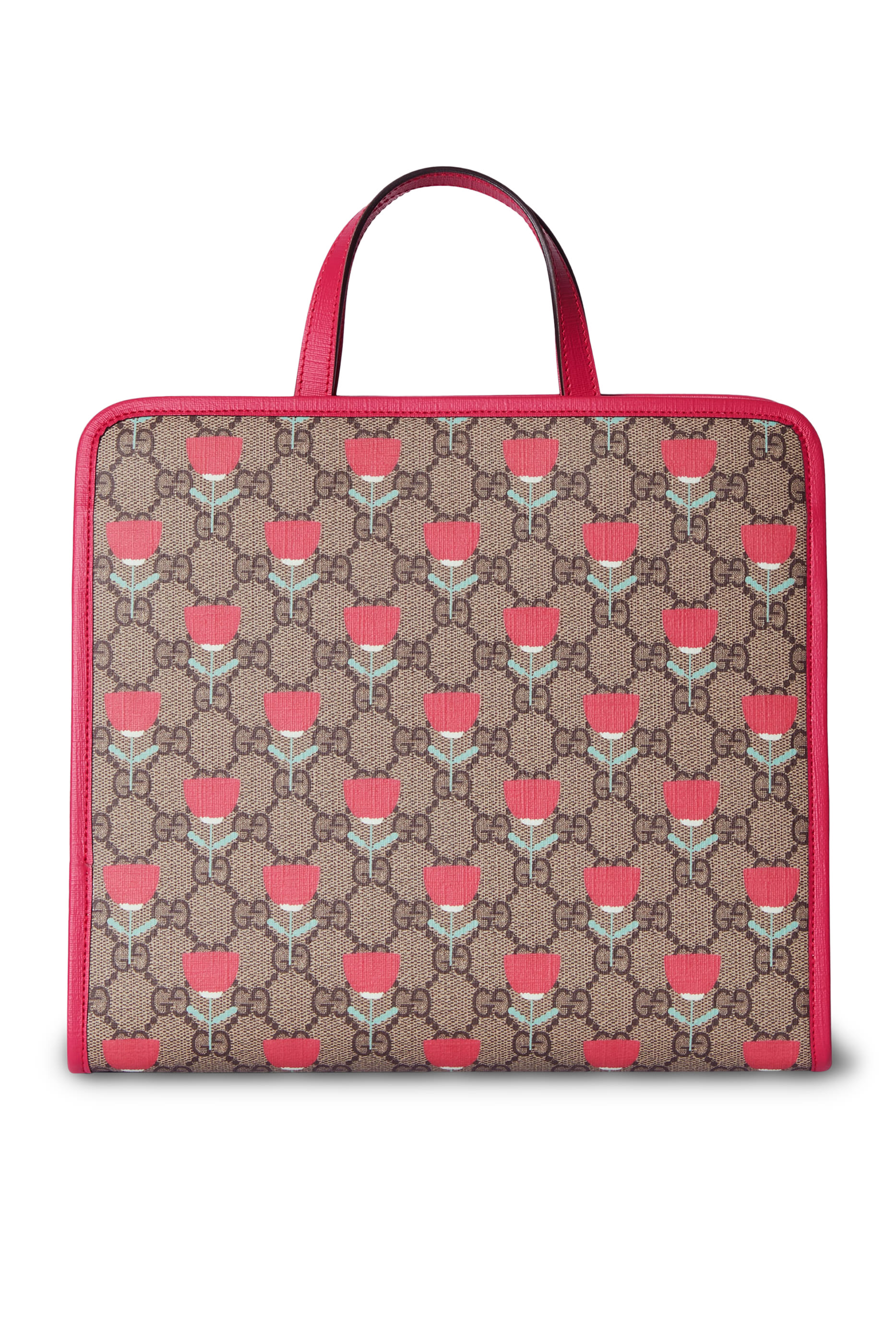 Kids Flower Print Tote Bag