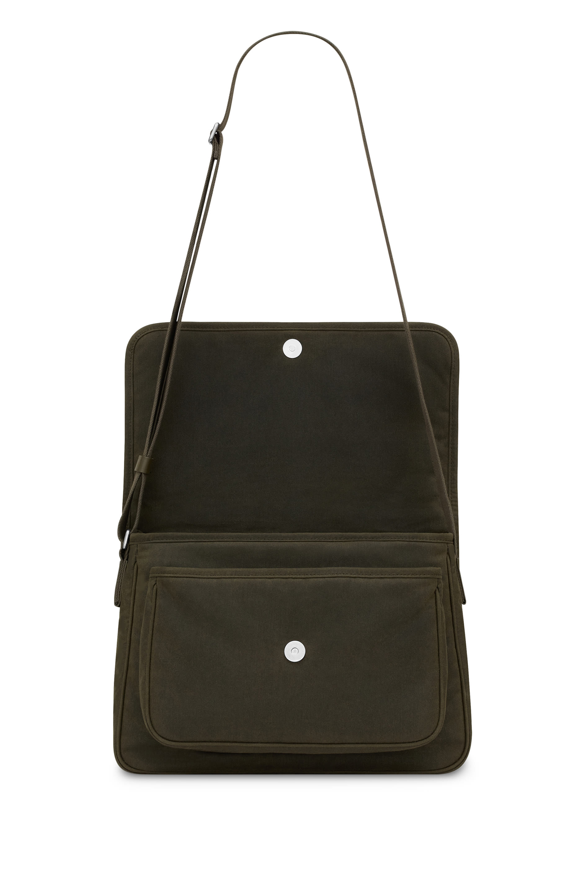 Niki Canvas Messenger Bag