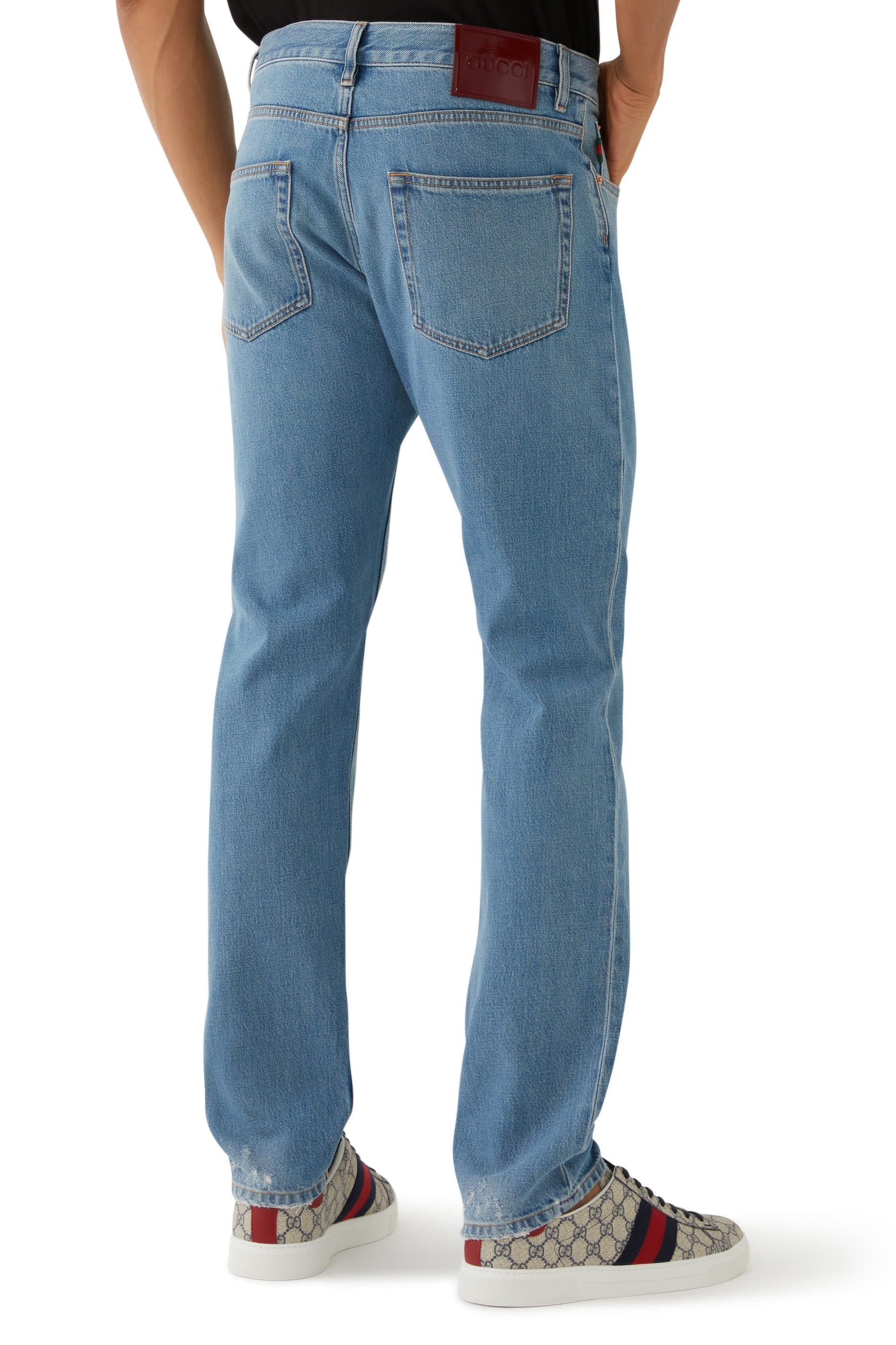 Denim Trouser with Web