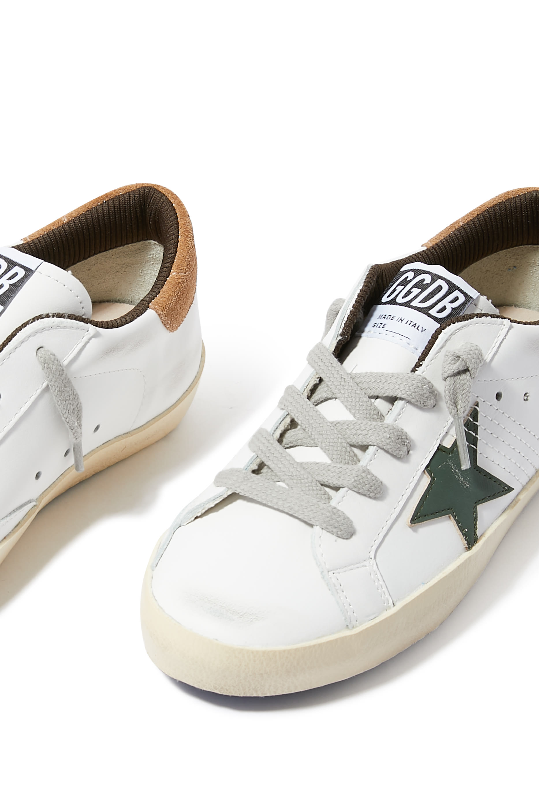 Kids Super-Star Leather Sneakers