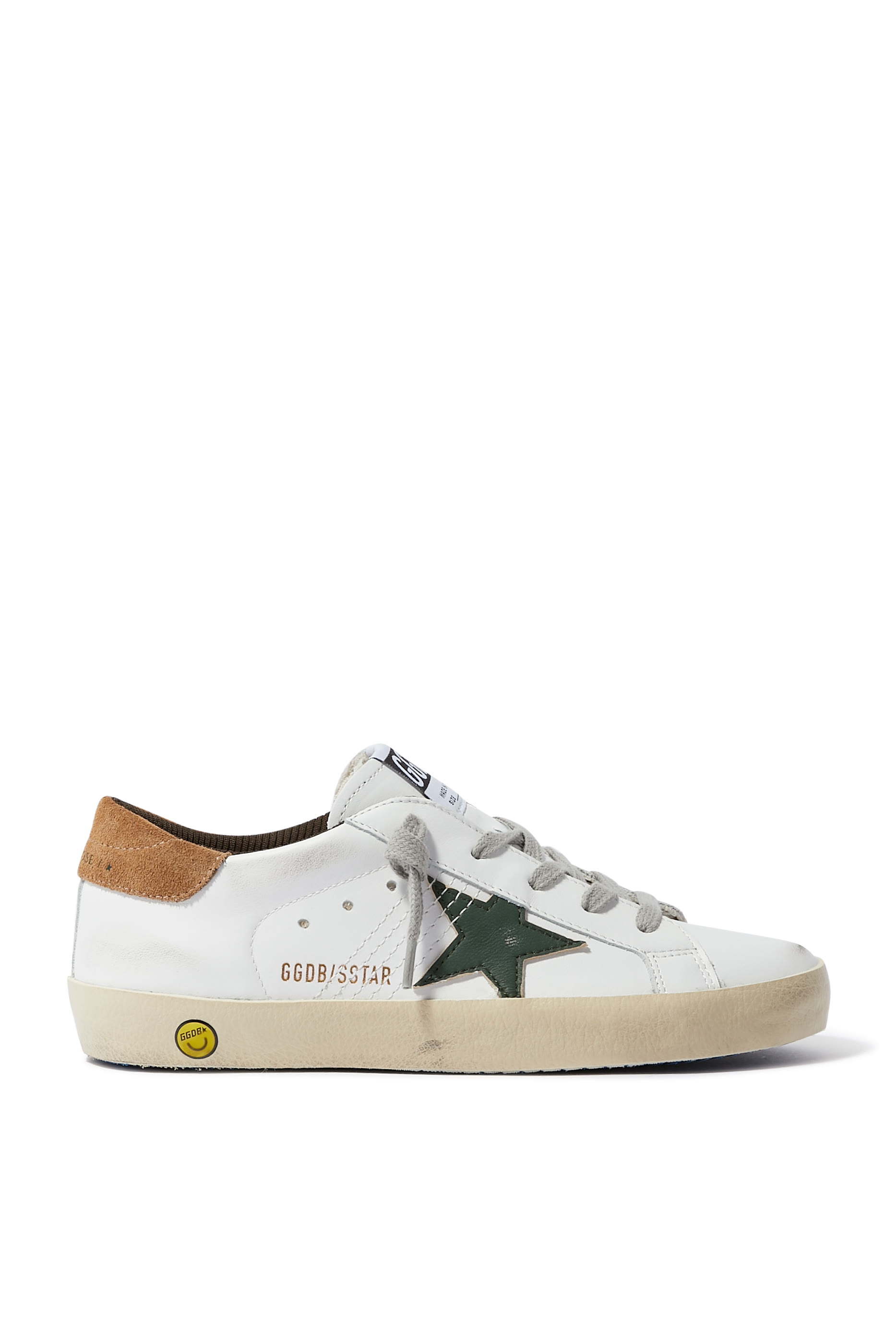 Kids Super-Star Leather Sneakers