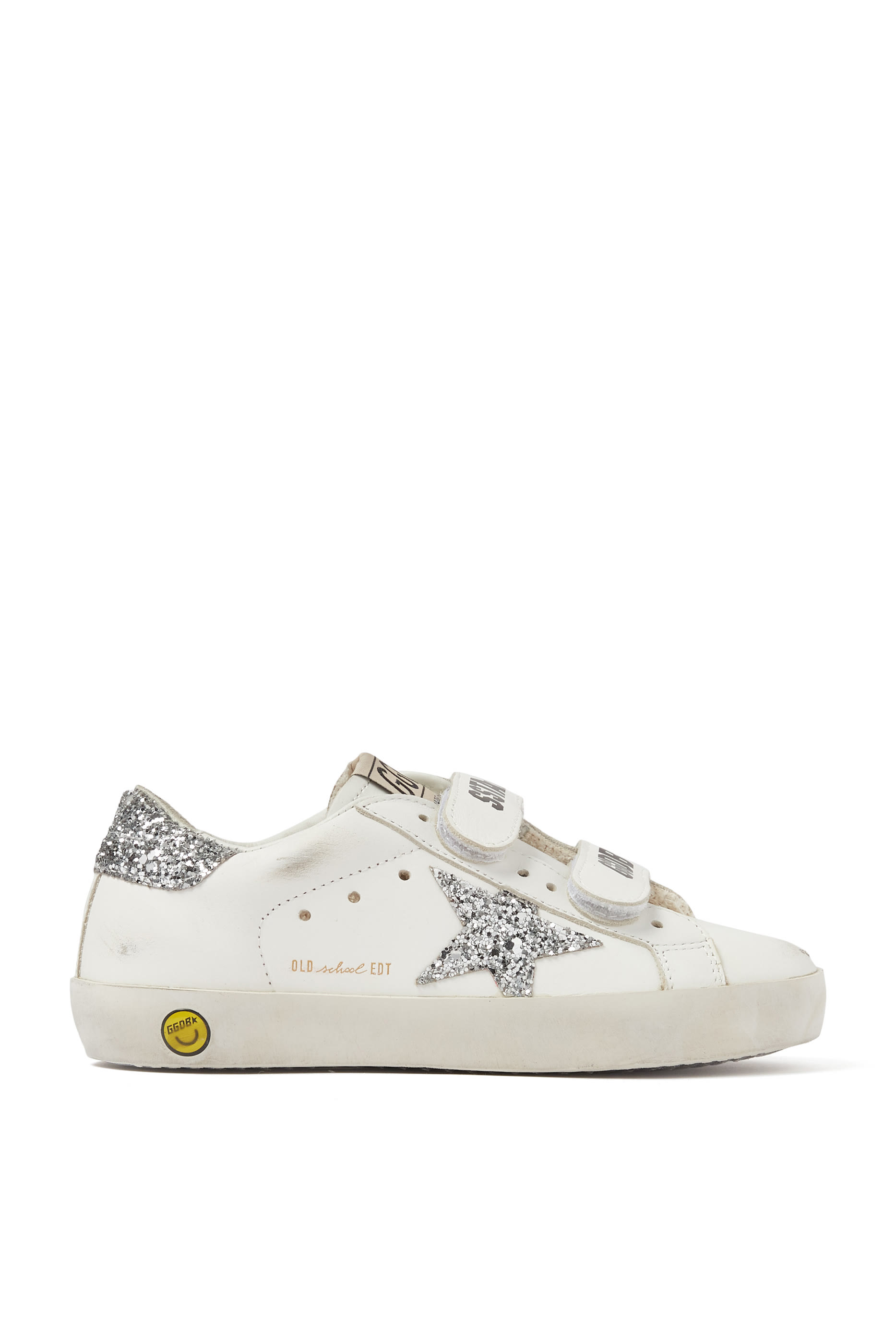Kids Old School Leather Sneakers