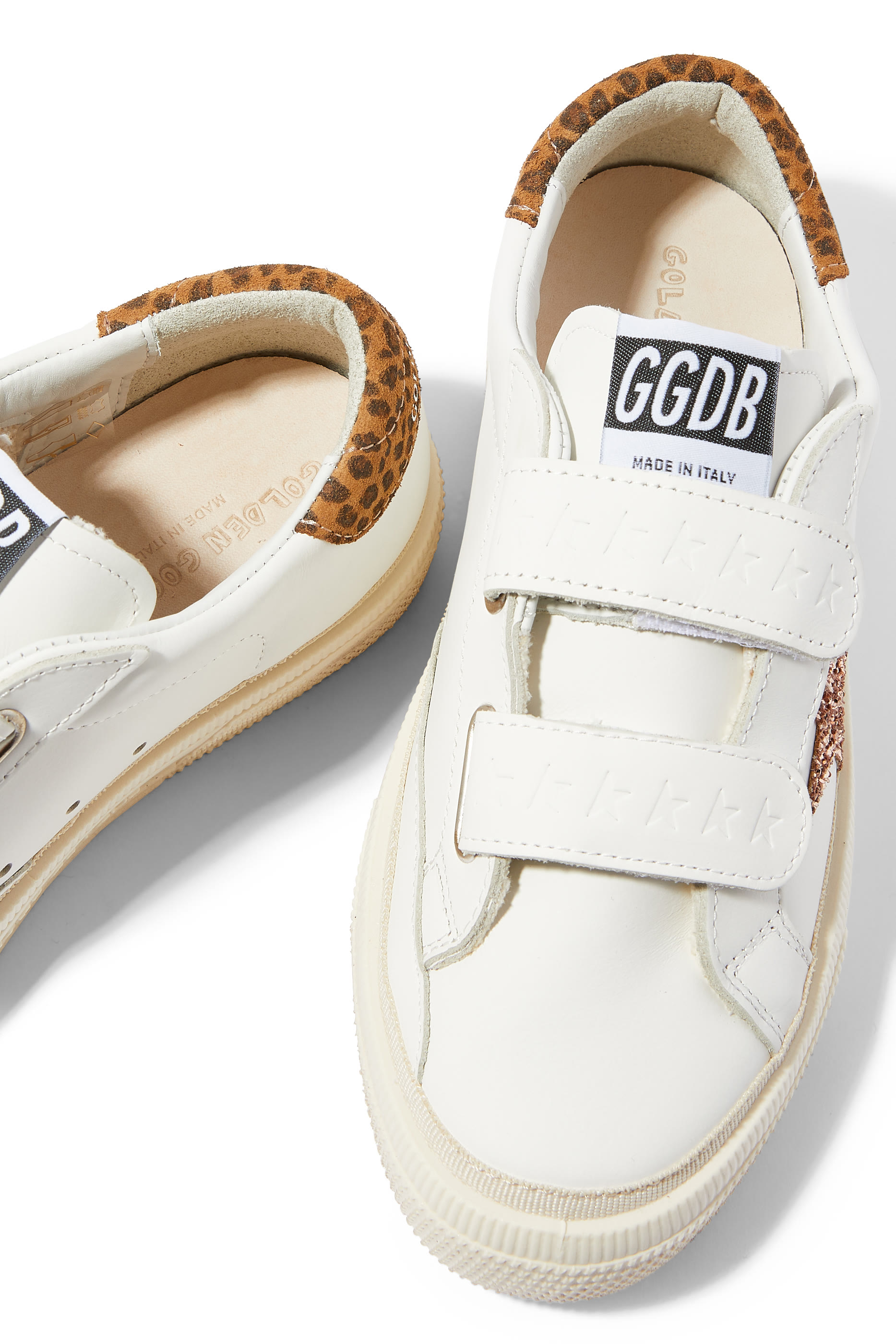 Kids May School Leather Sneakers