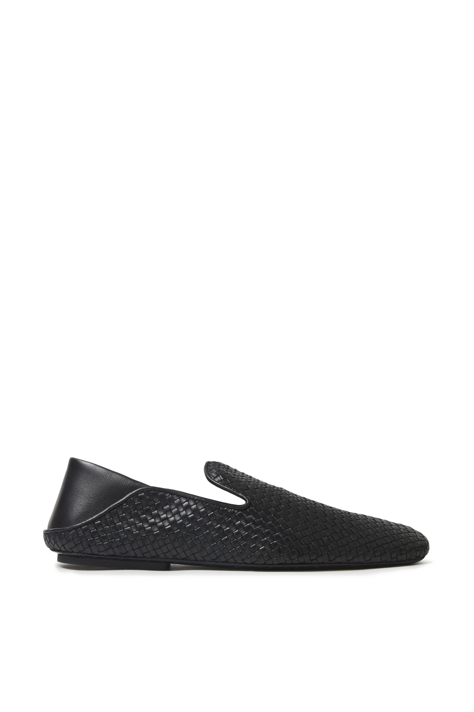 Adamo Slippers in Intrecciato Leather