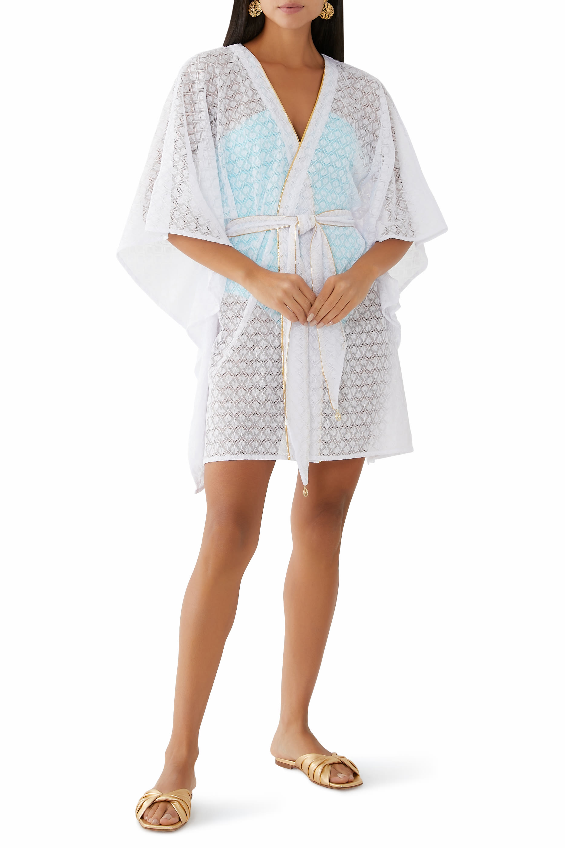 Sorrento Butterfly Open Front Kaftan