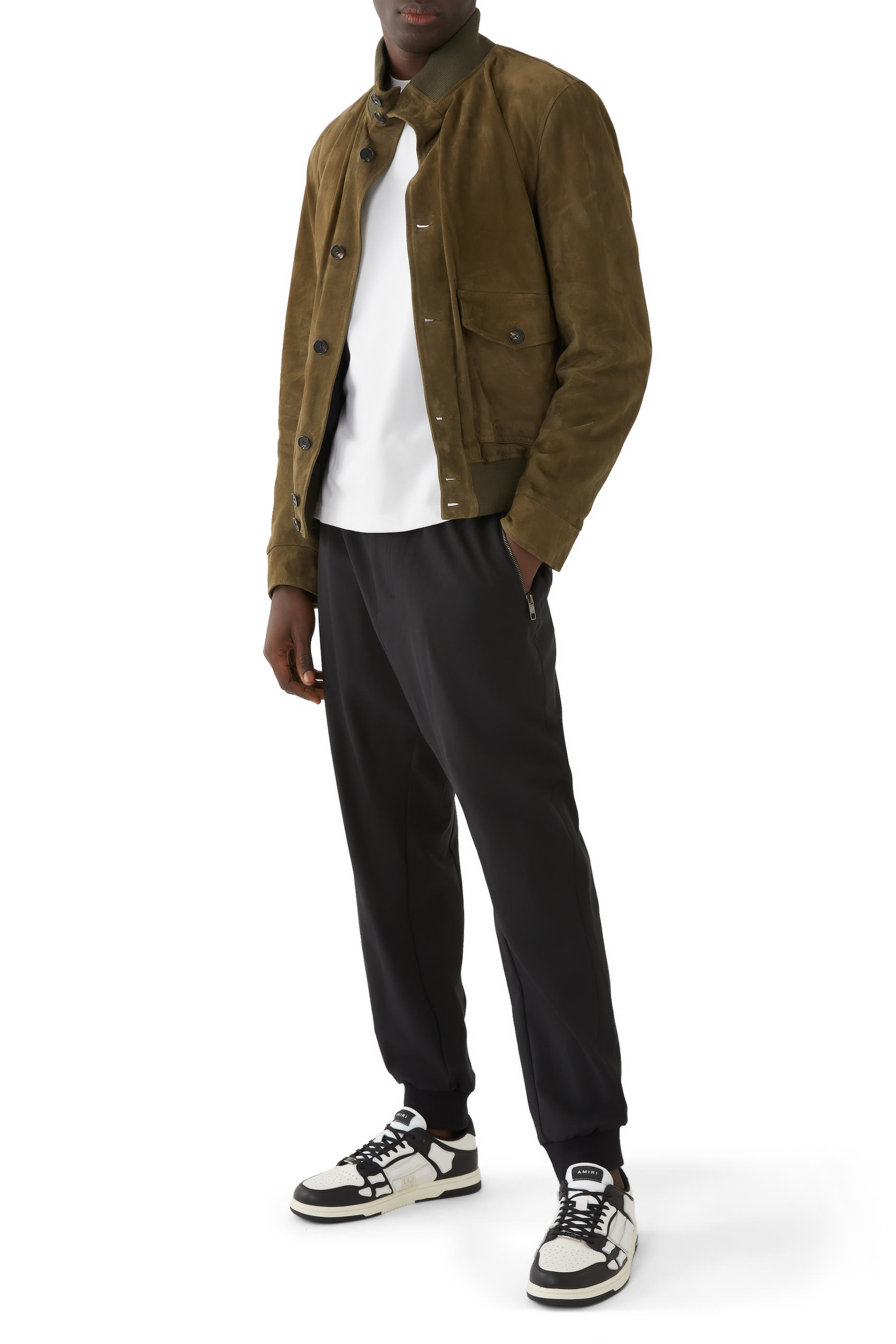 Leather Skel Sneakers