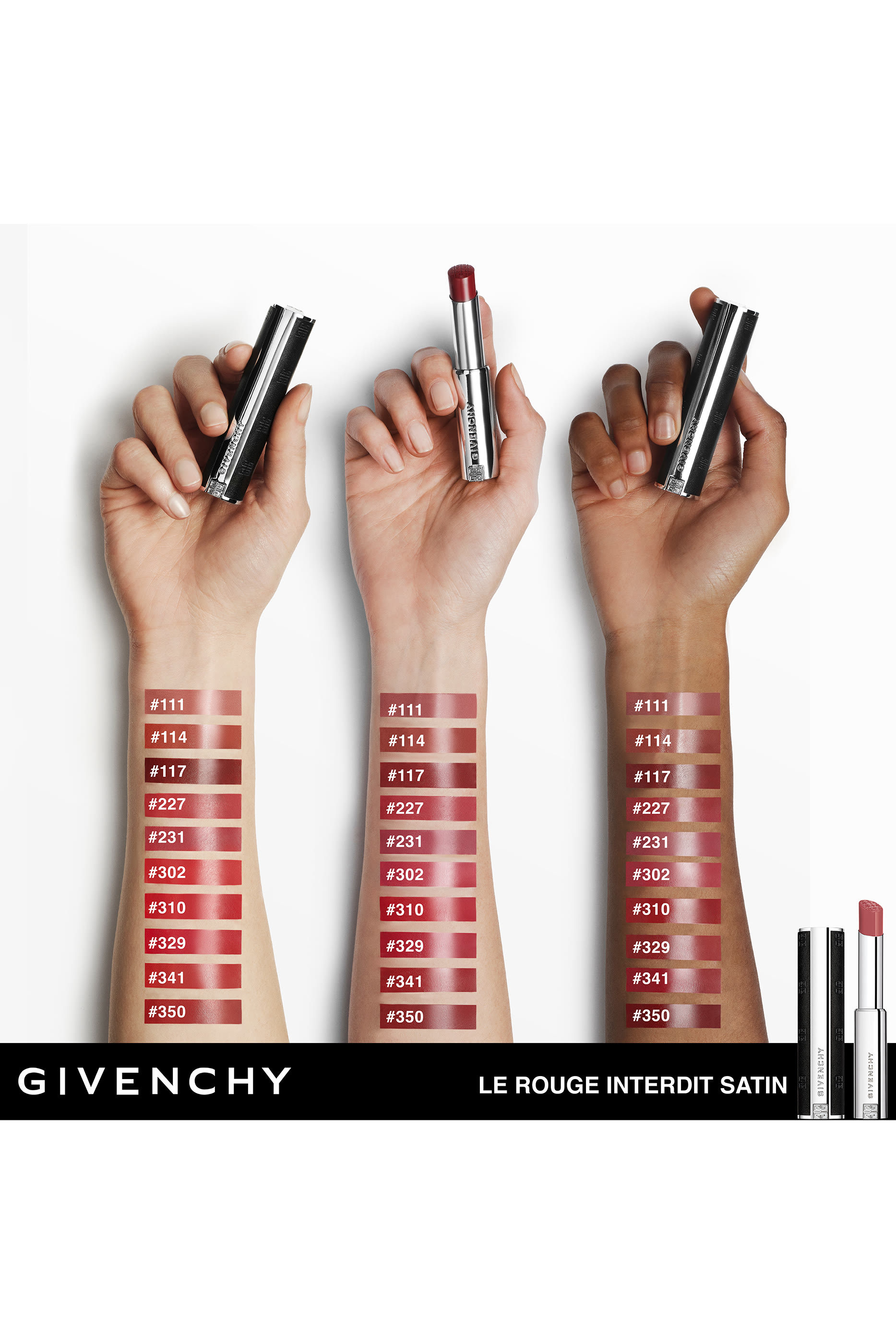 Le Rouge Interdit Satin Lipstick
