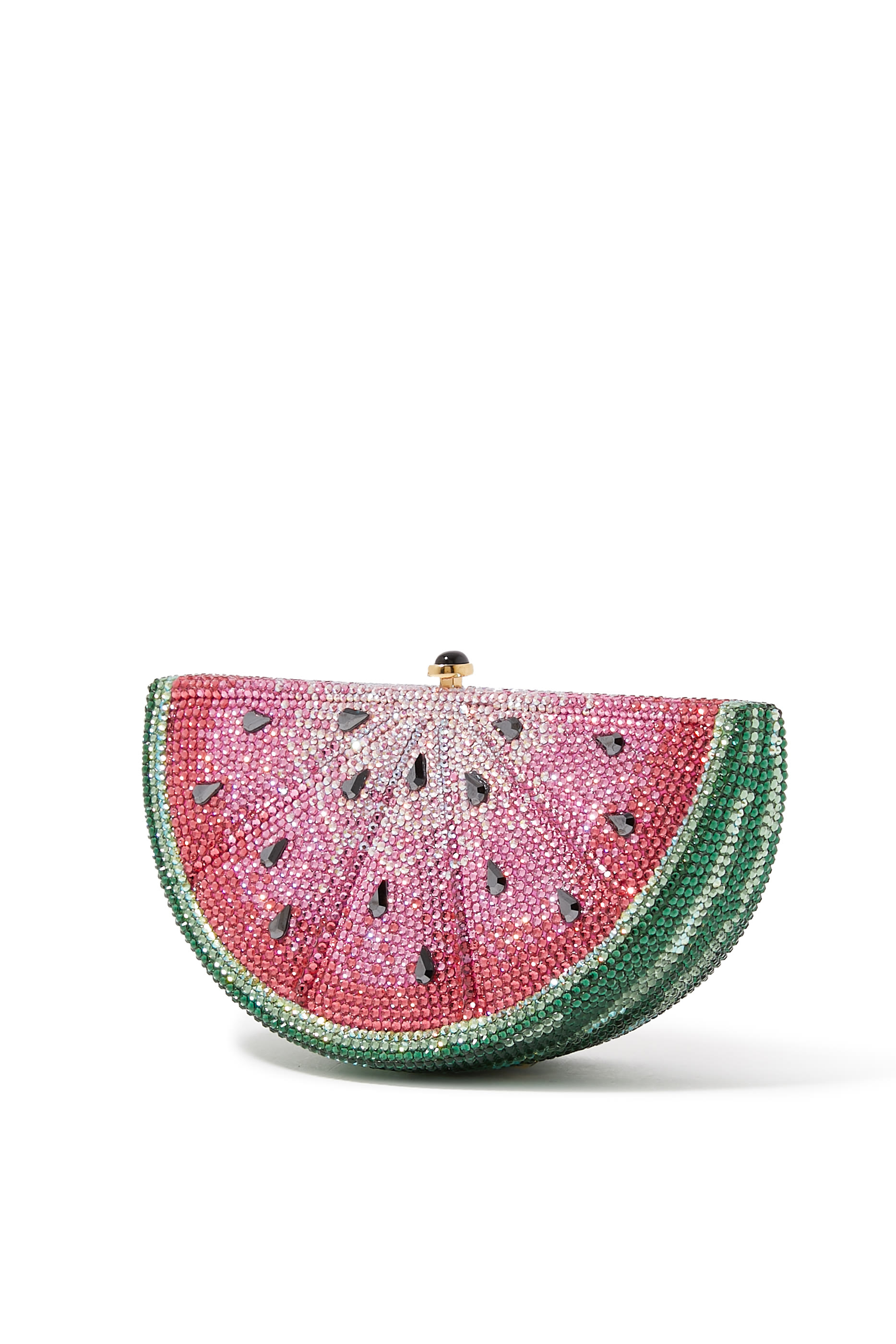 Watermelon Slice Crystal Clutch Bag