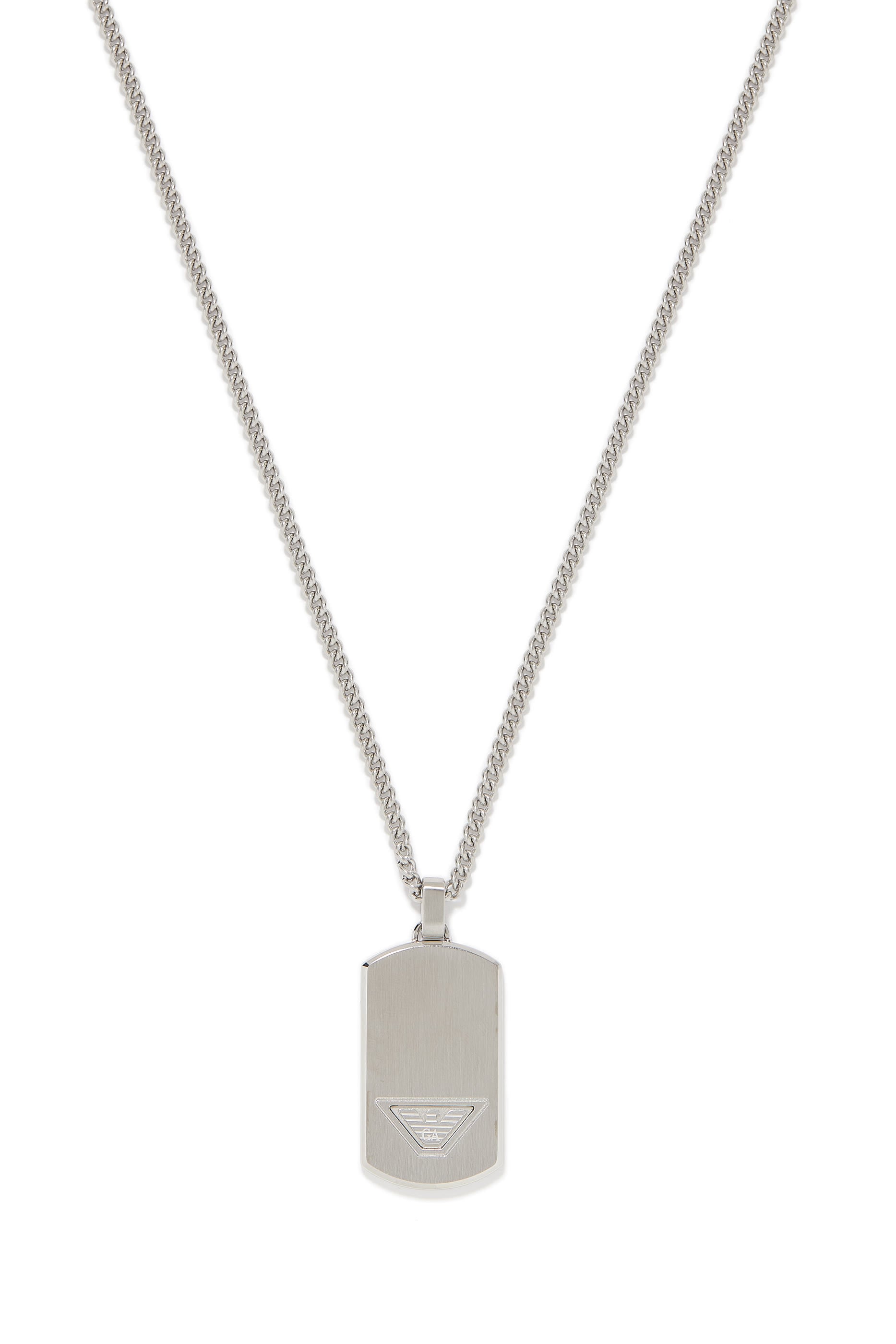Eagle Dog Tag Necklace