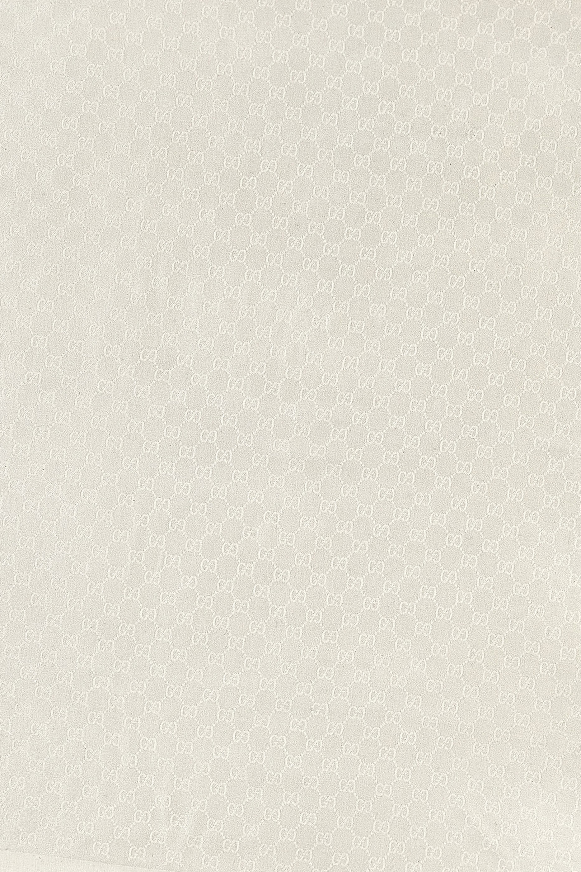 GG Jacquard Silk Wool Shawl 