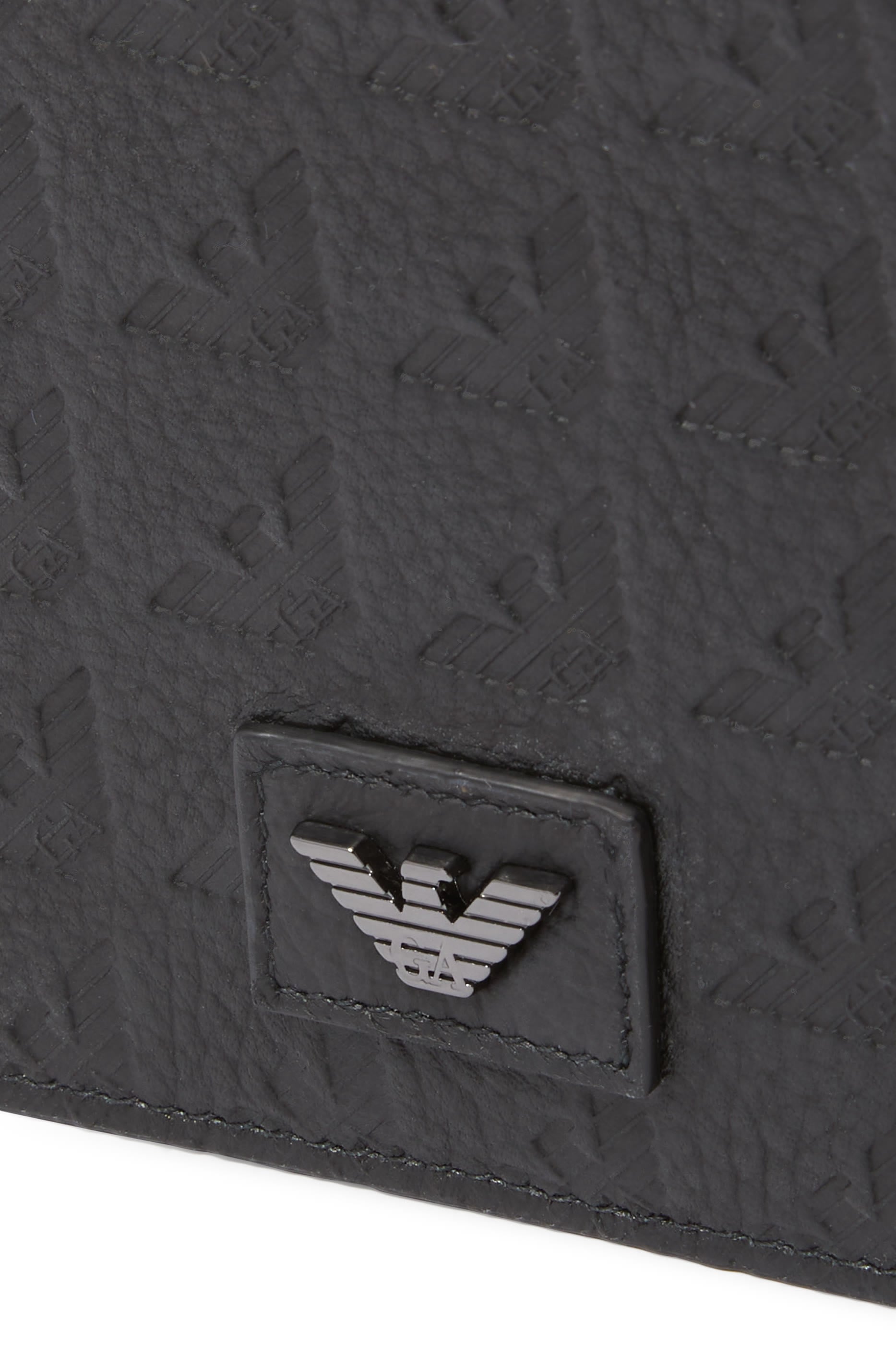 Embossed Logo Bi-Fold Wallet 