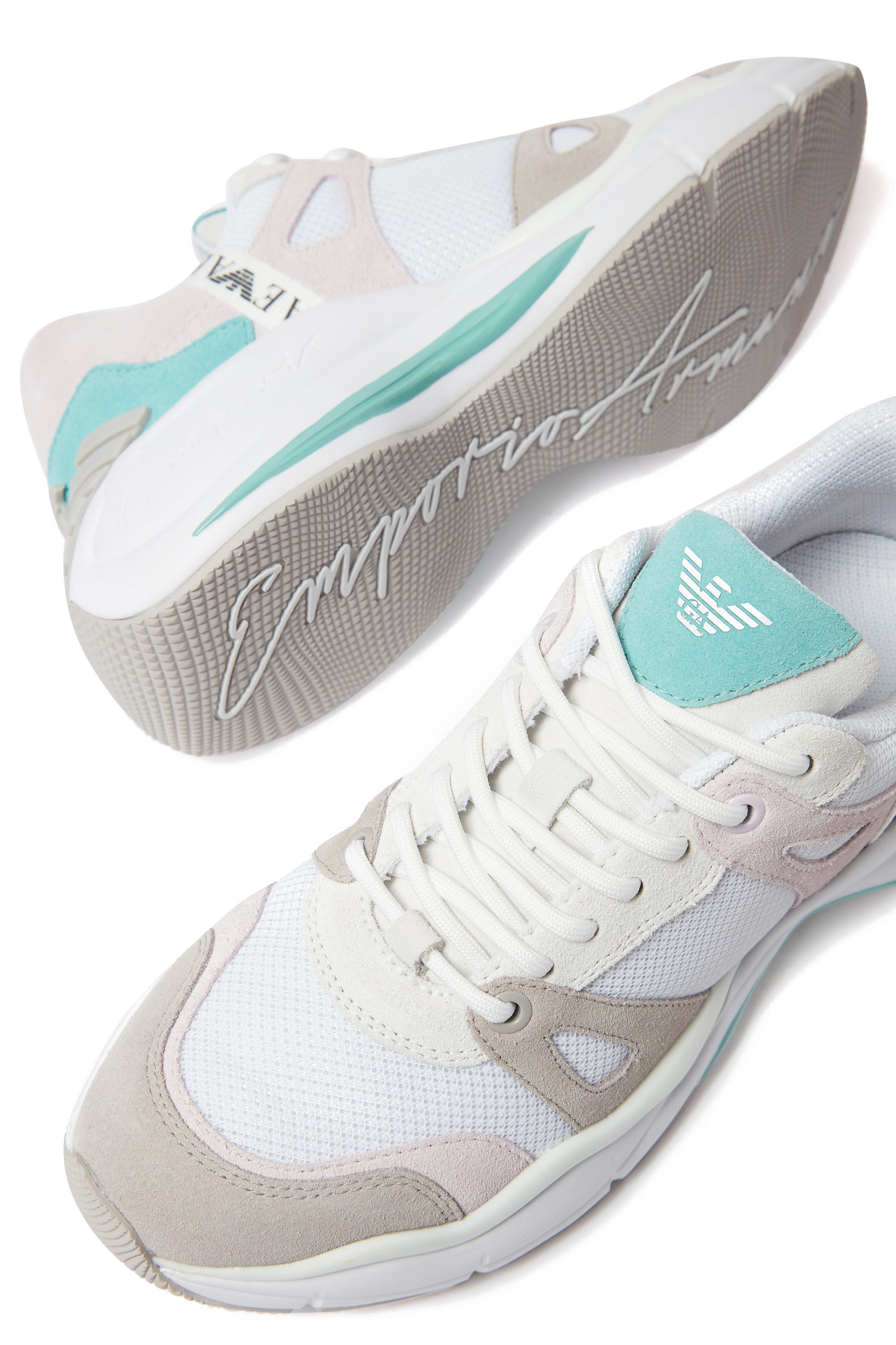 Logo Mesh Sneakers