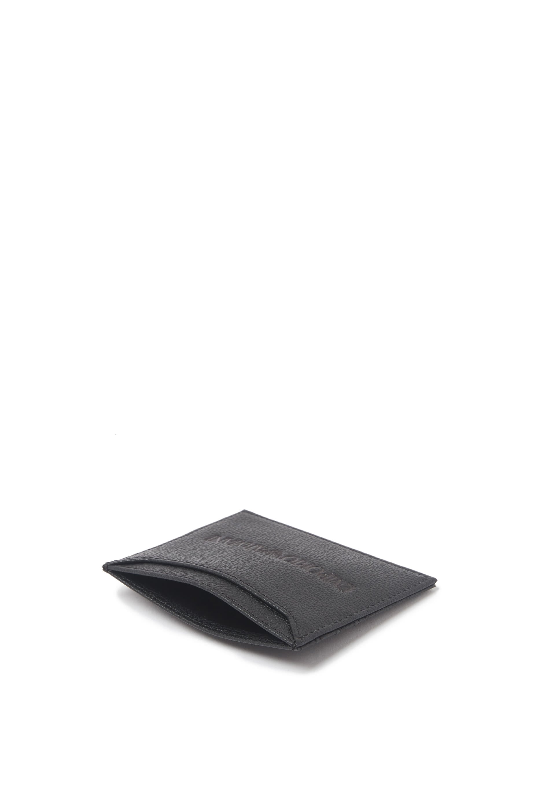 Tumbled Leather Card Holder
