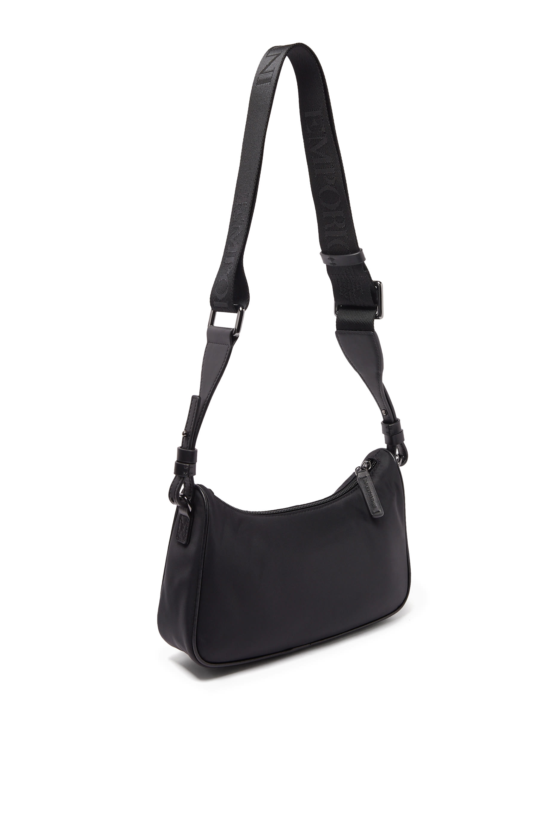 Metal Eagle Logo Crossbody Bag