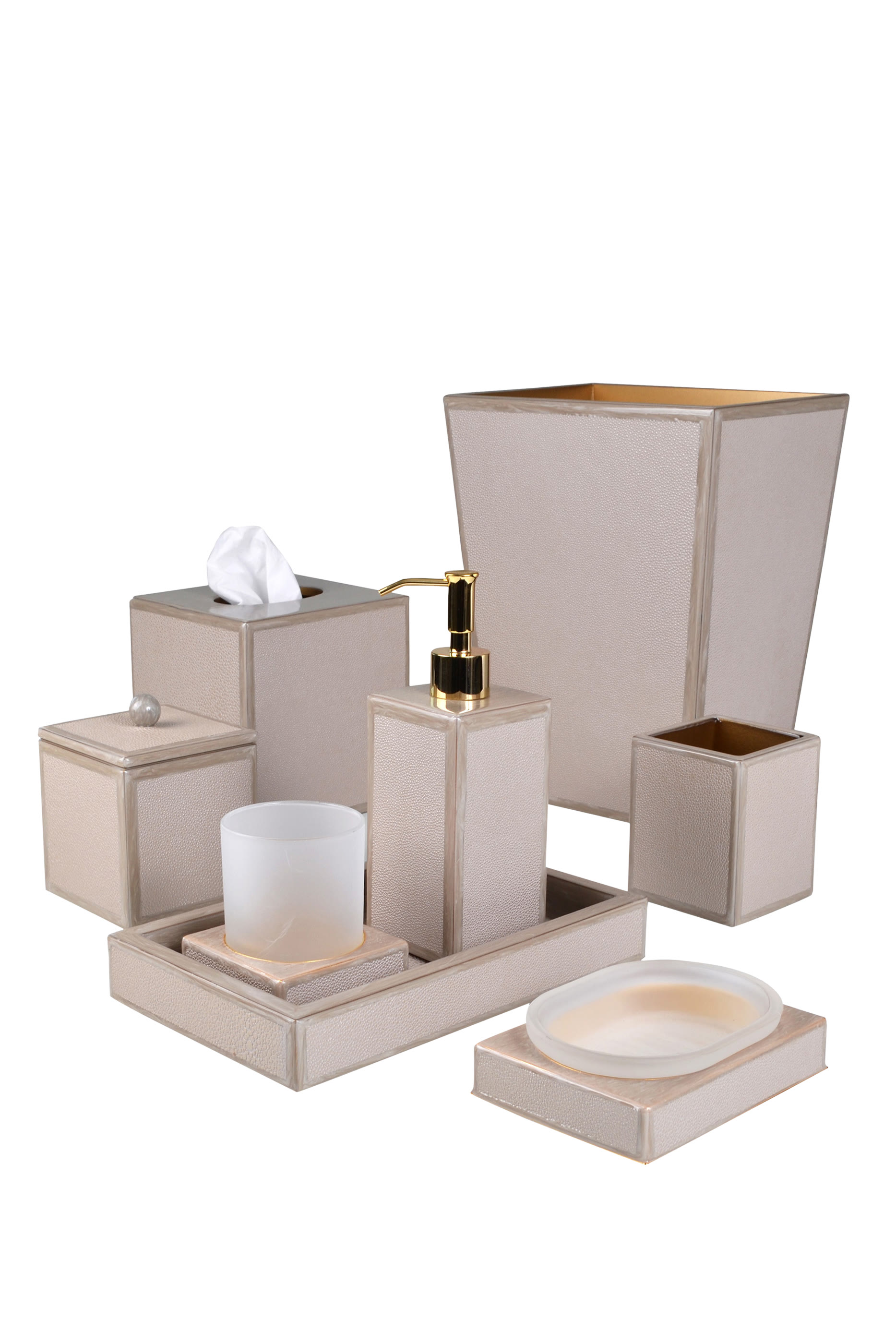 Shagreen Toothbrush Holder