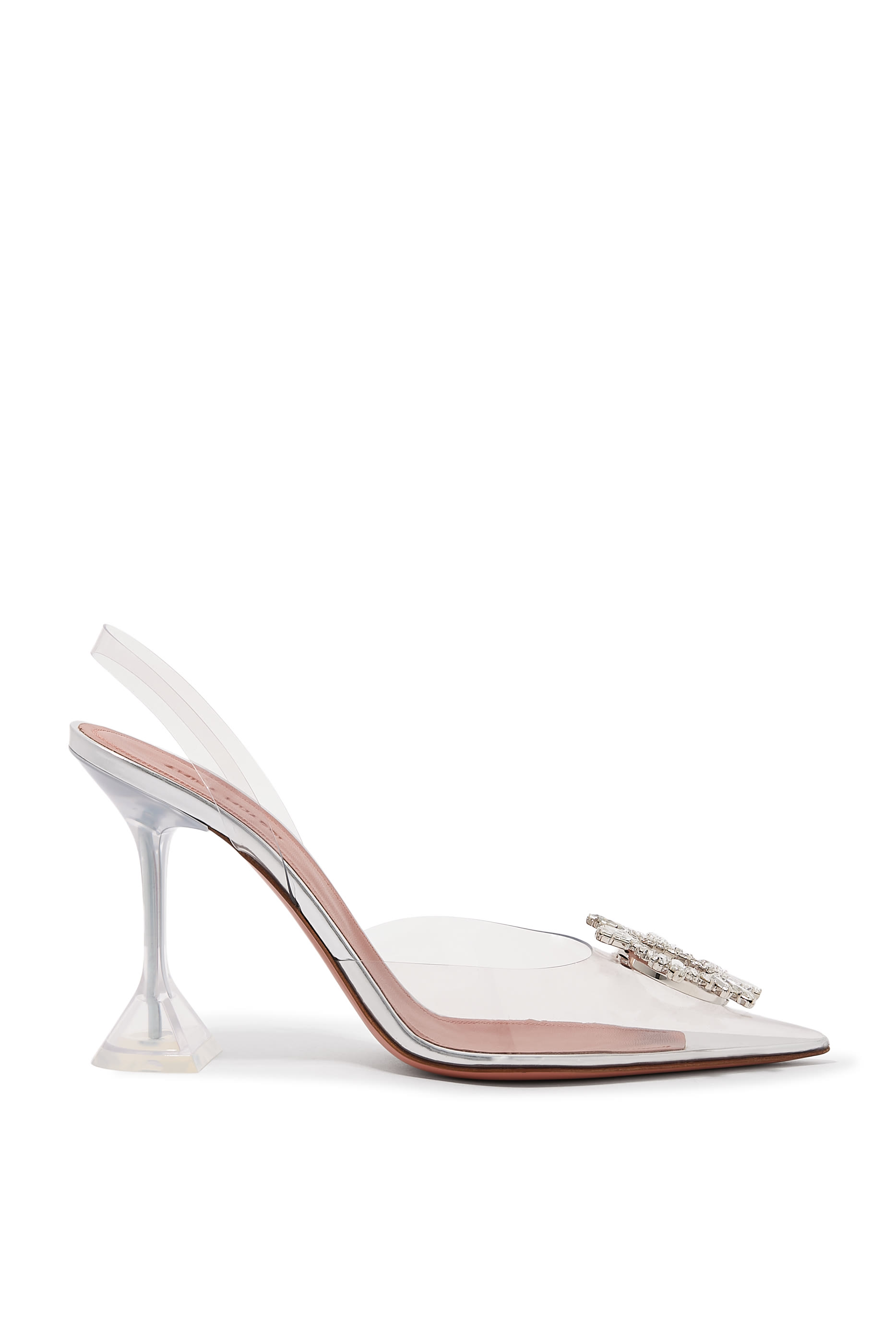 Begum 95 Glass Transparent PVC Pumps