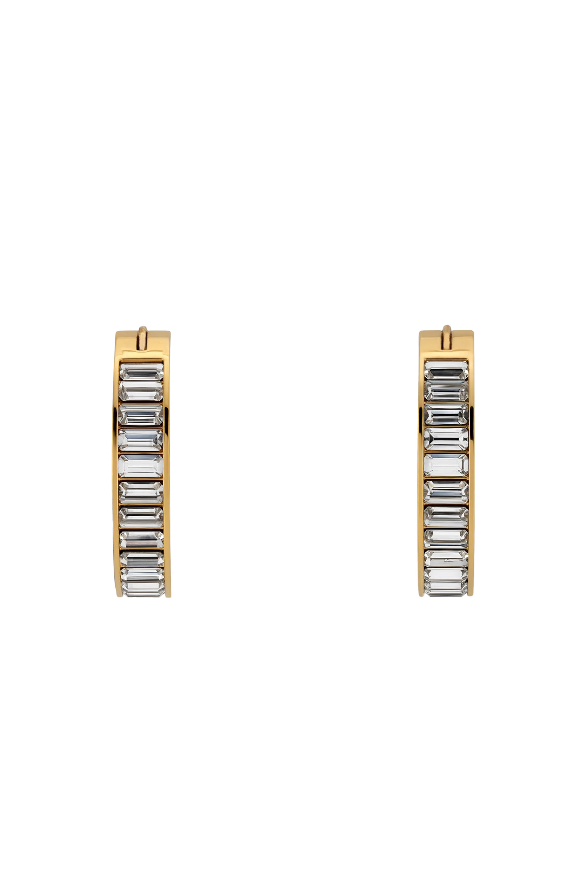  Blondie Crystal Hoop Earrings