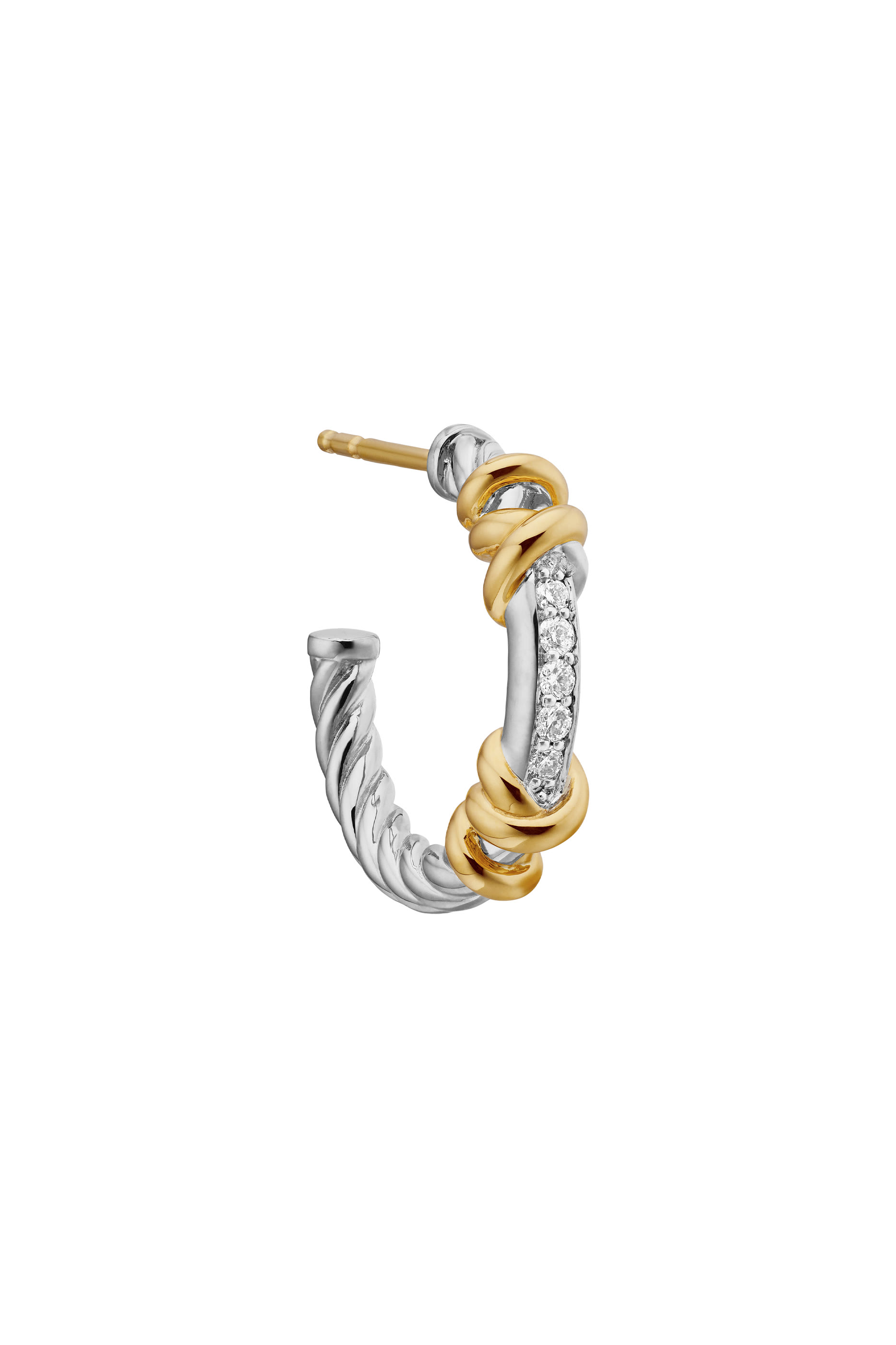 Petite Helena Wrap Hoop Earrings