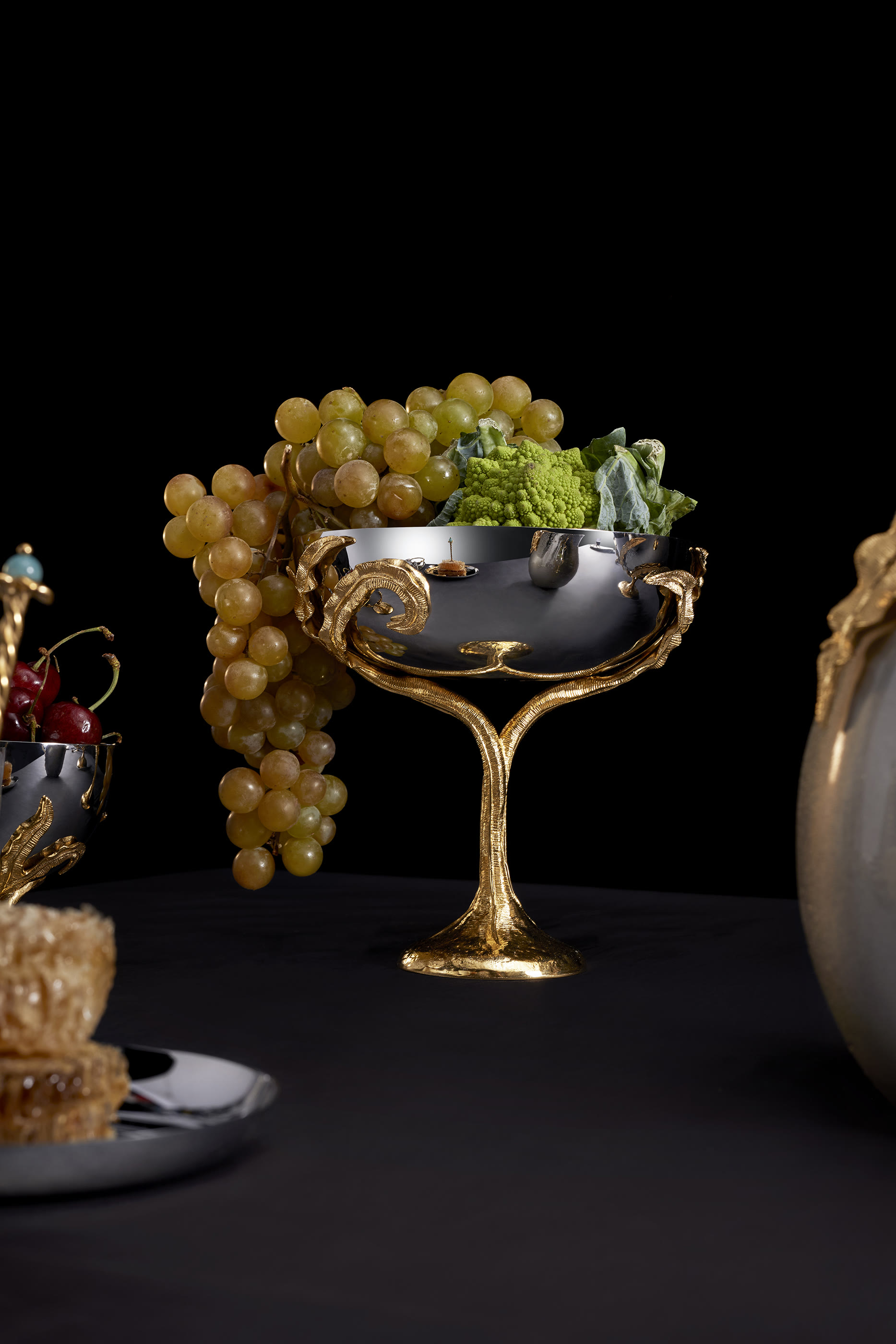 Fern Bowl on Stand