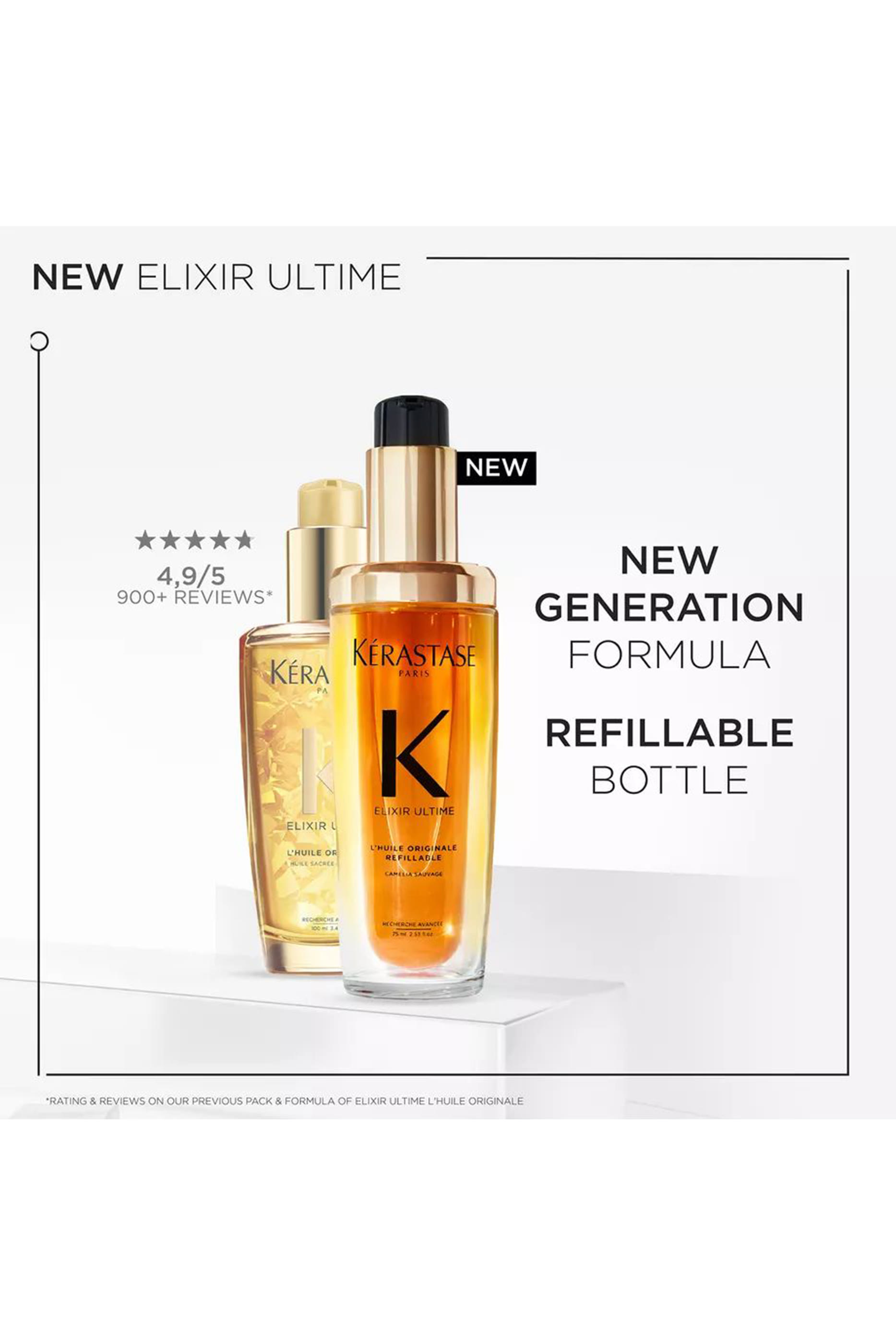 Elixir Ultime Hydrating Hair Oil Refill