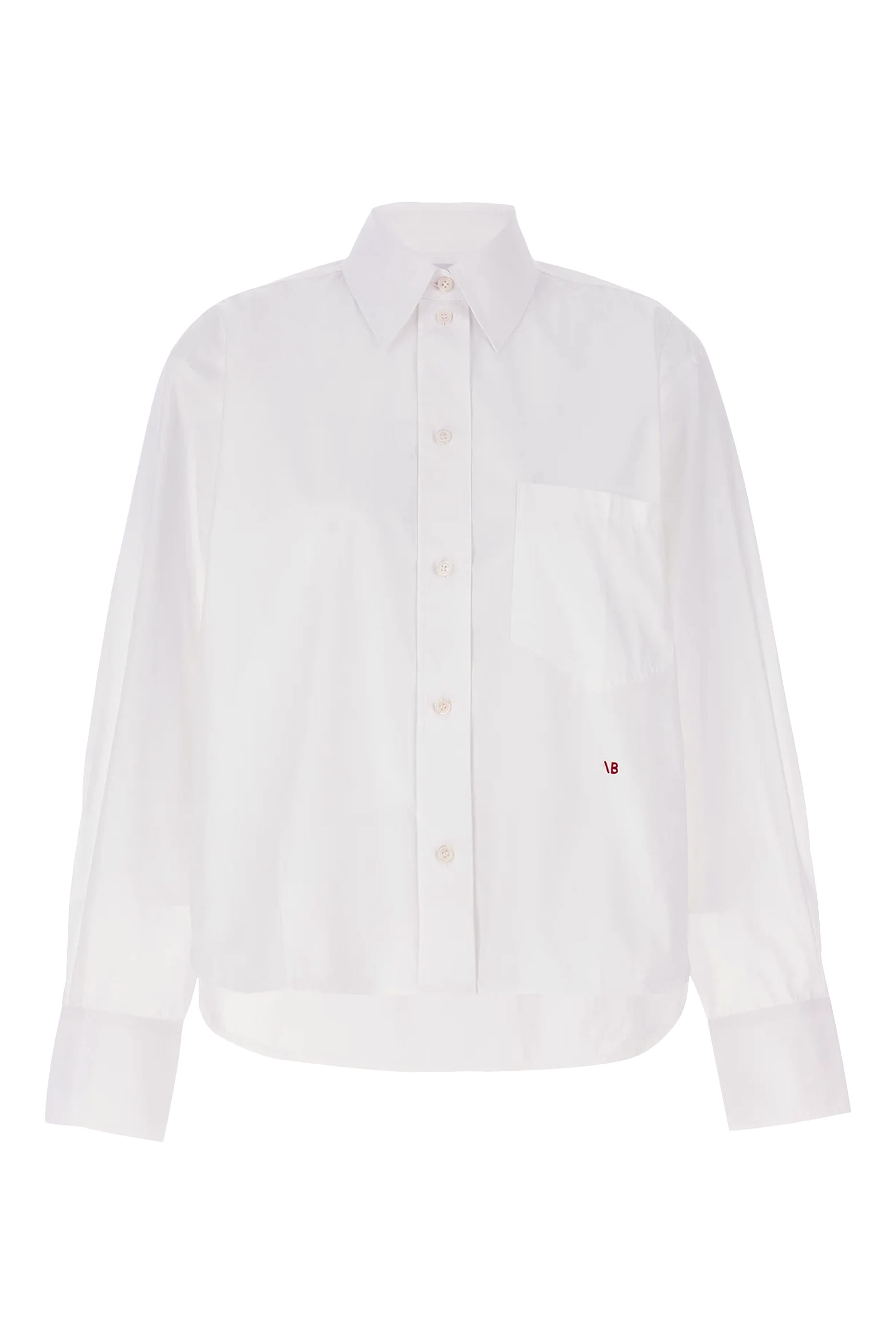 Cropped Long Sleeve Shirt